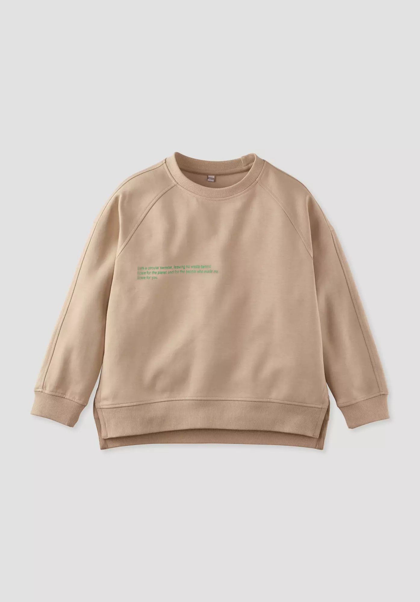 Sweatshirt Cradle to cradle made from pure organic cotton - 1