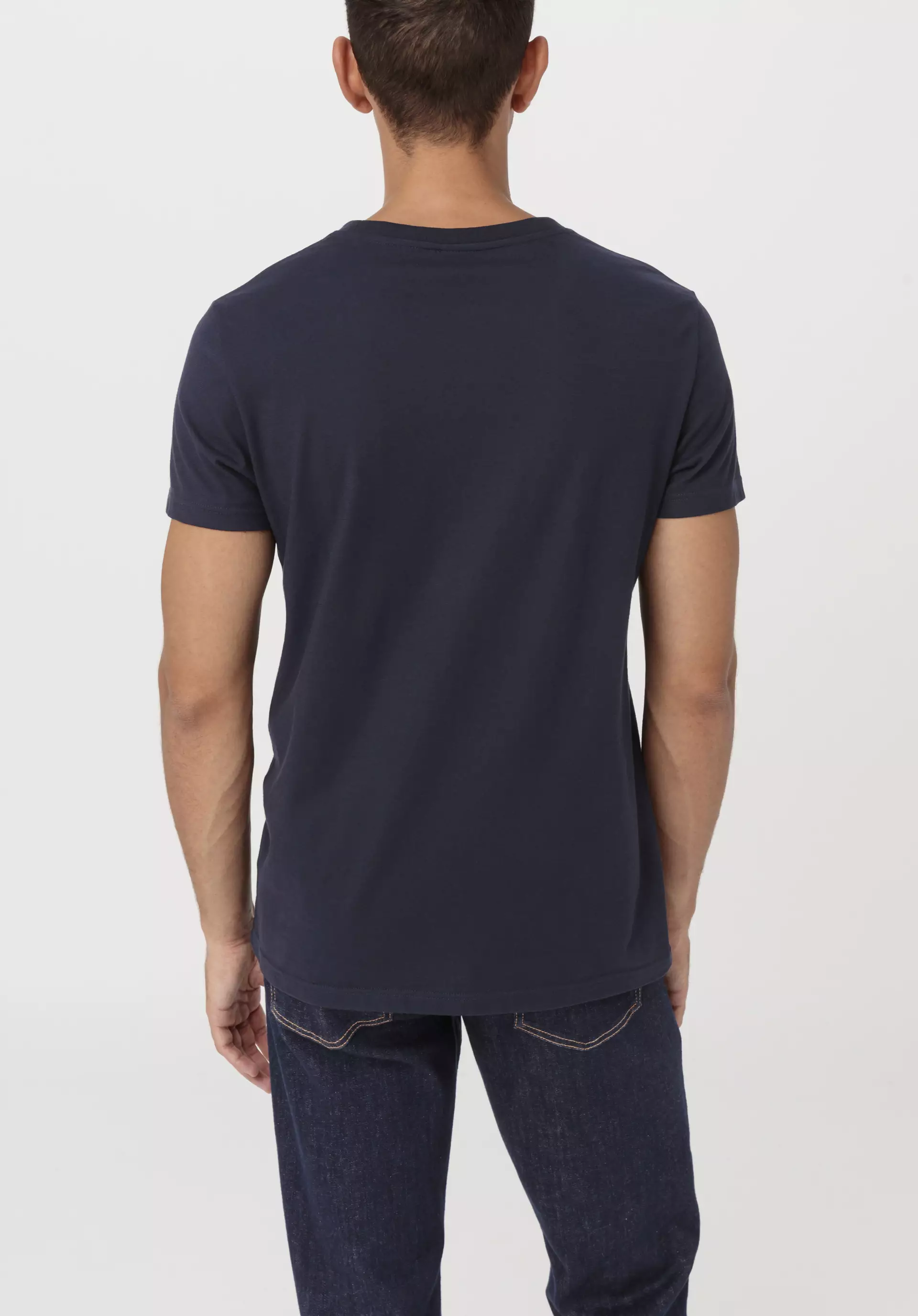 Basic T-Shirt Regular aus reiner Bio-Baumwolle im 2er-Pack - 3