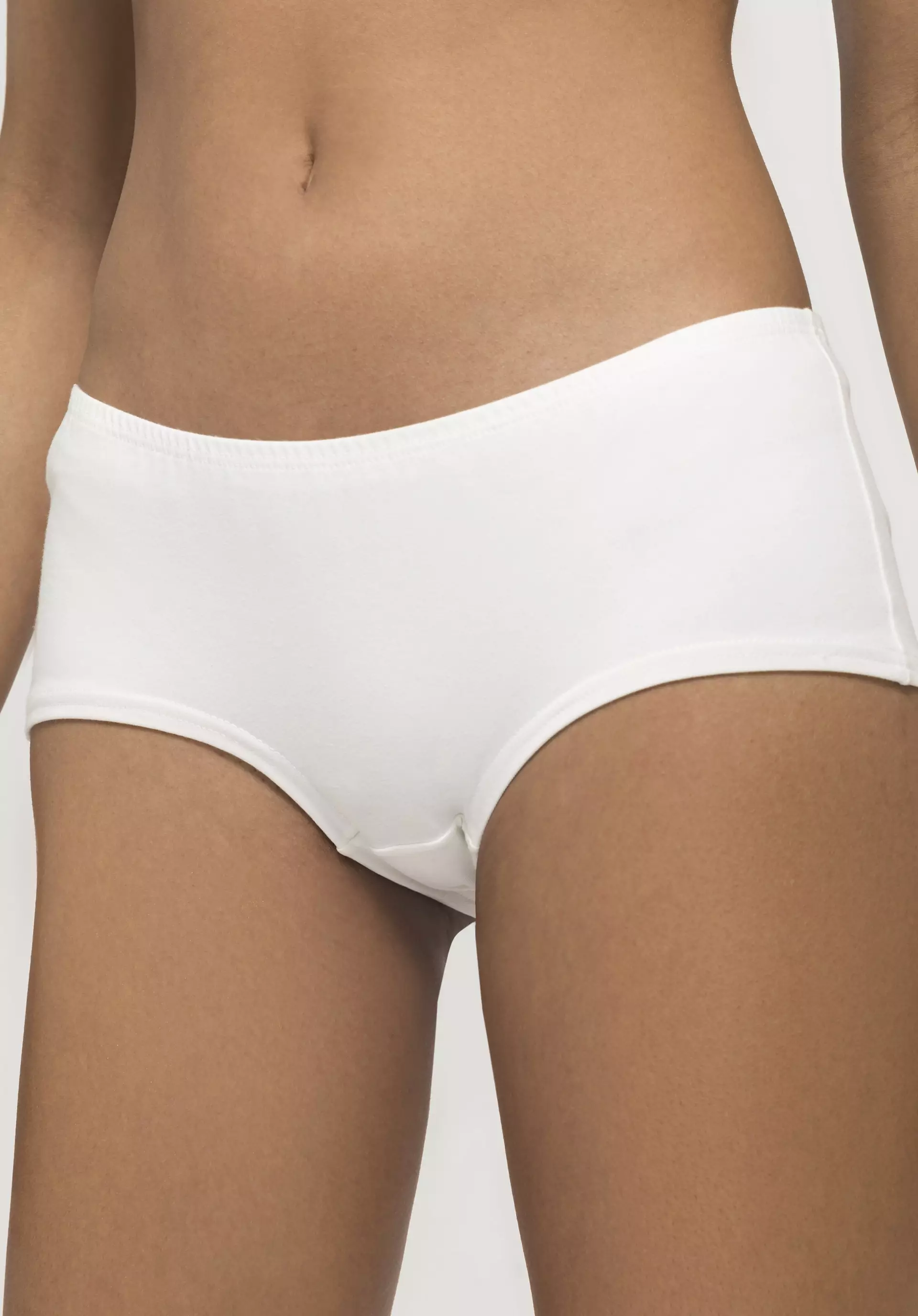 Set of 2 low-cut panties made from organic cotton - 1