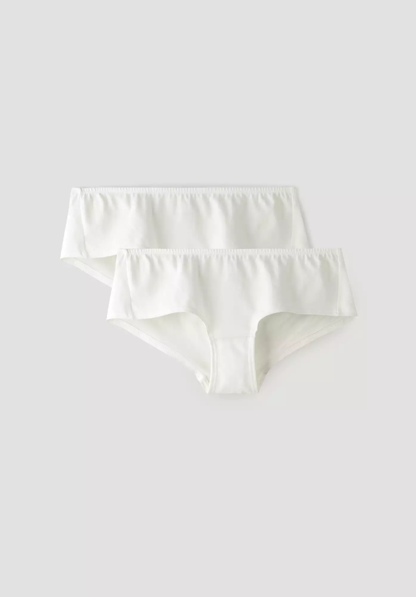Set of 2 low-cut panties made from organic cotton - 2