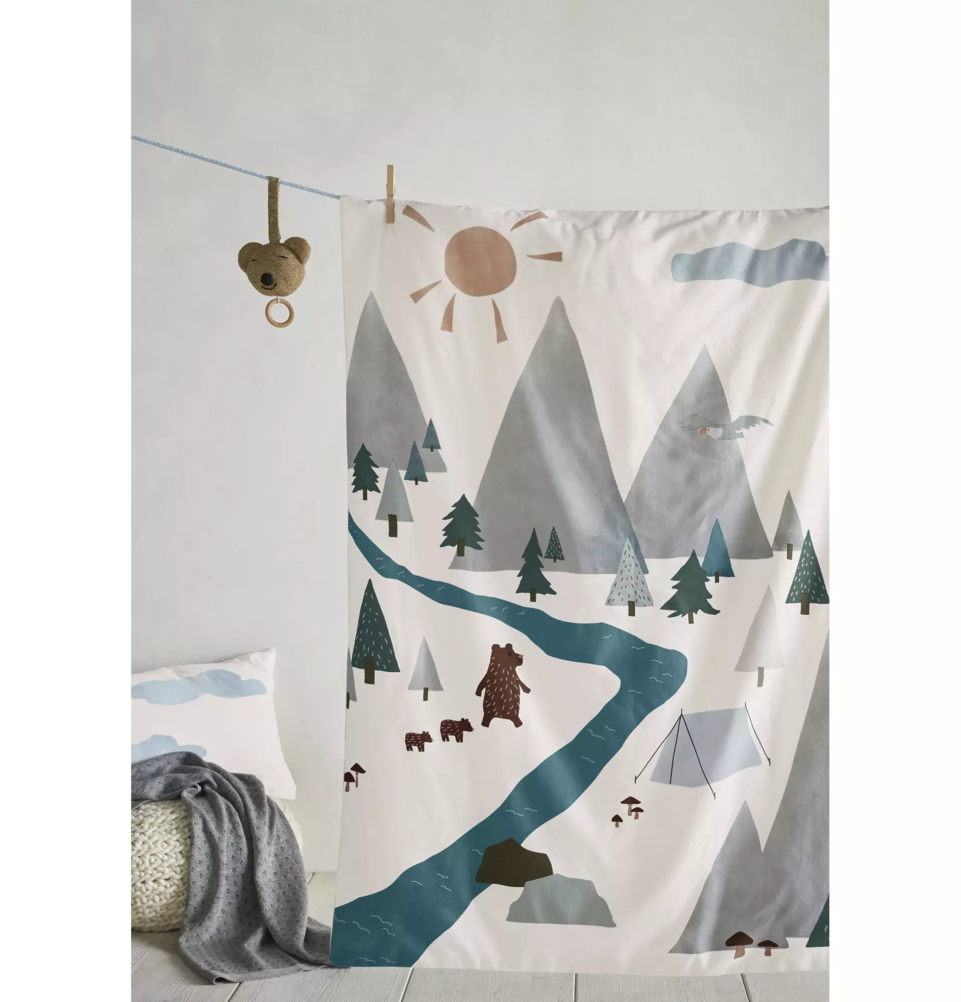 Beaver bed linen made from pure organic cotton - 0