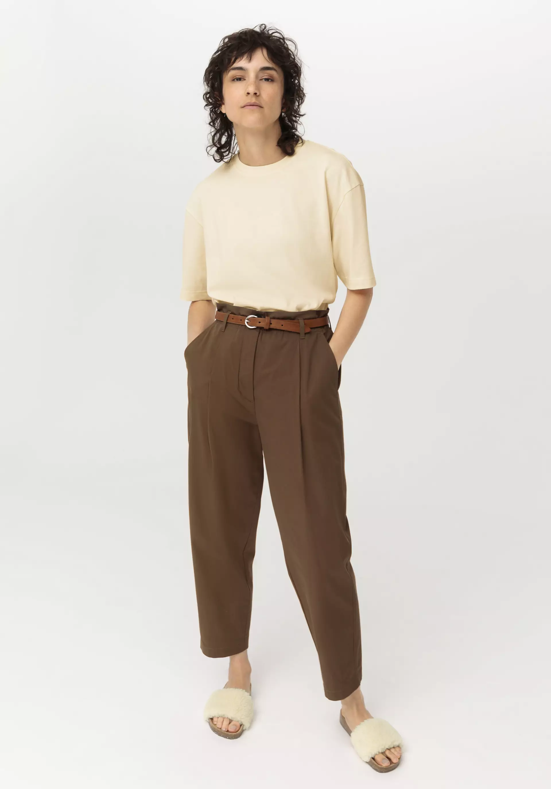 Ballon Relaxed trousers made of organic cotton 5462253
