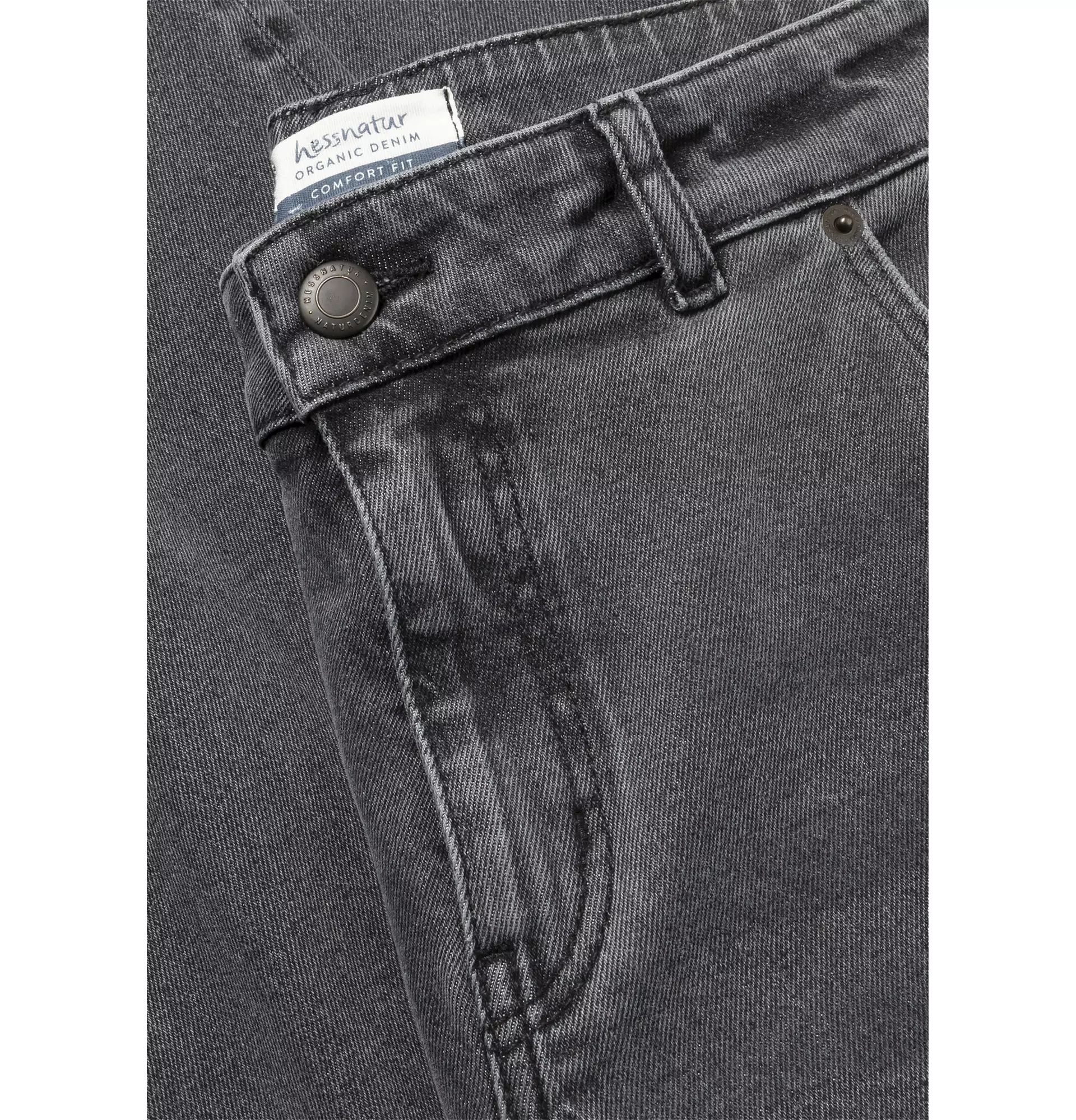 ALVA Mid Rise Wide Leg jeans made from organic denim - 5