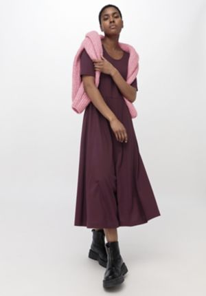 Midi-Kleid aus reiner Bio-Baumwolle