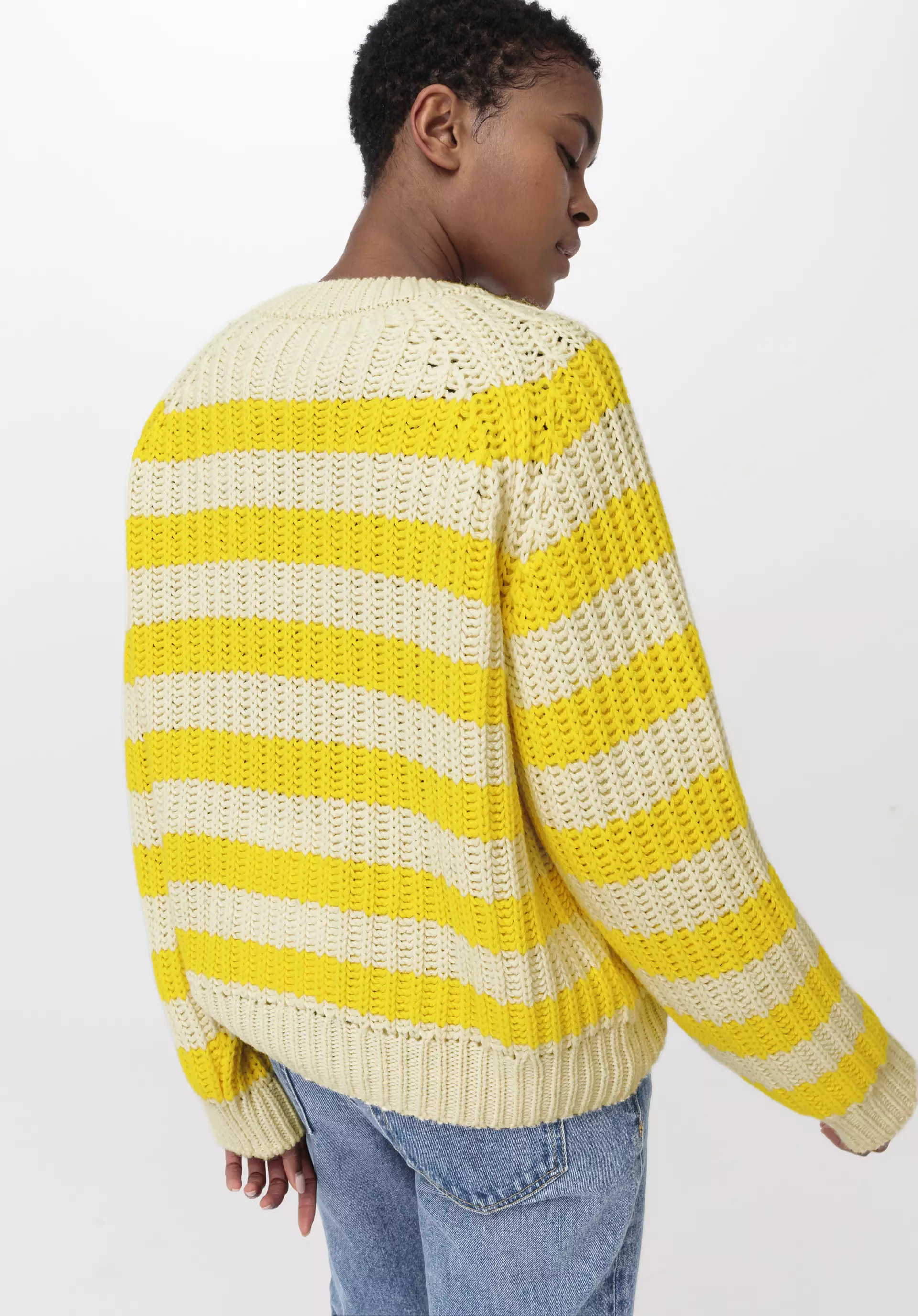 Sweater made of organic cotton and organic new wool - 2