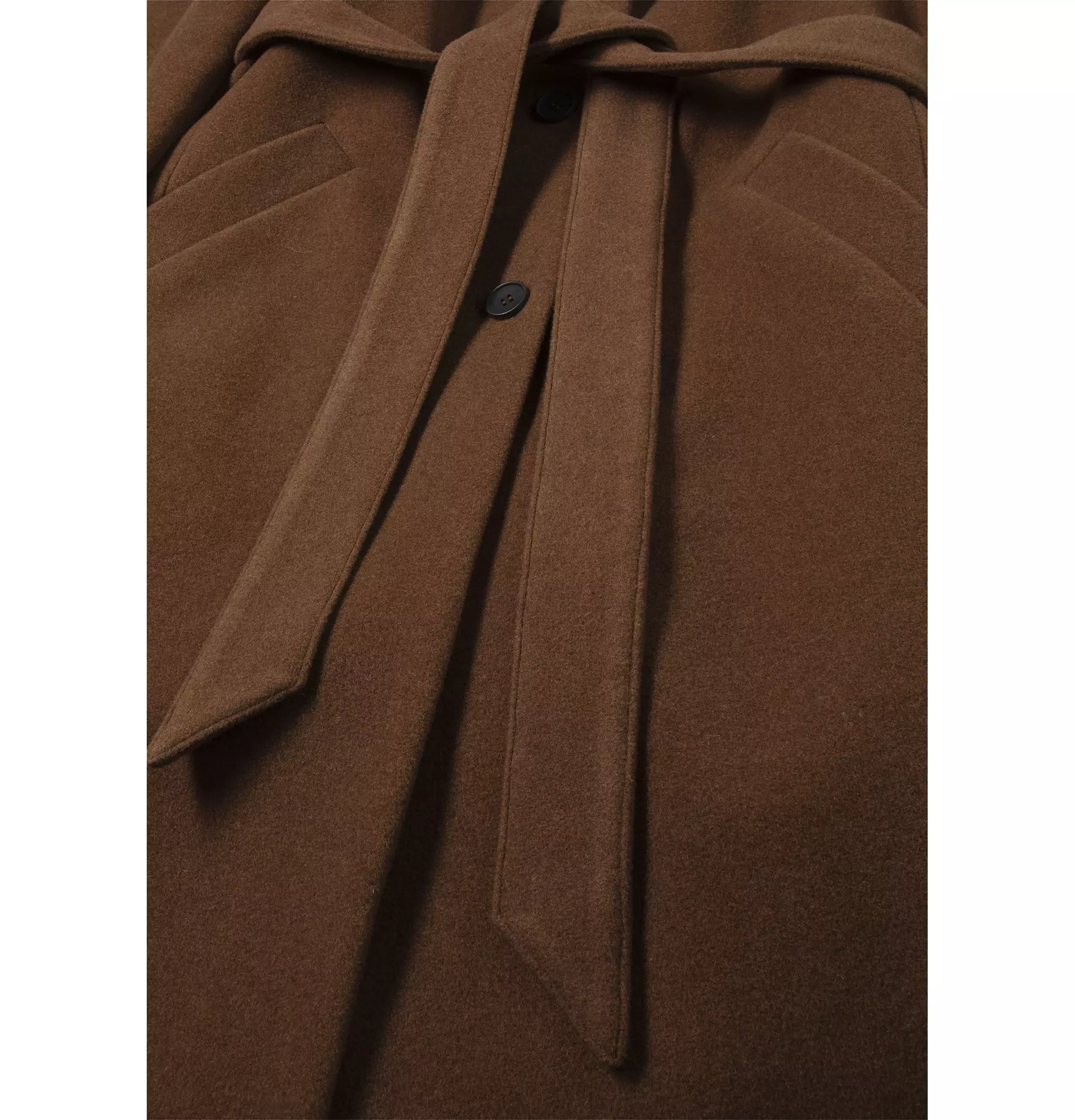 Relaxed wool coat made from pure organic merino wool - 5