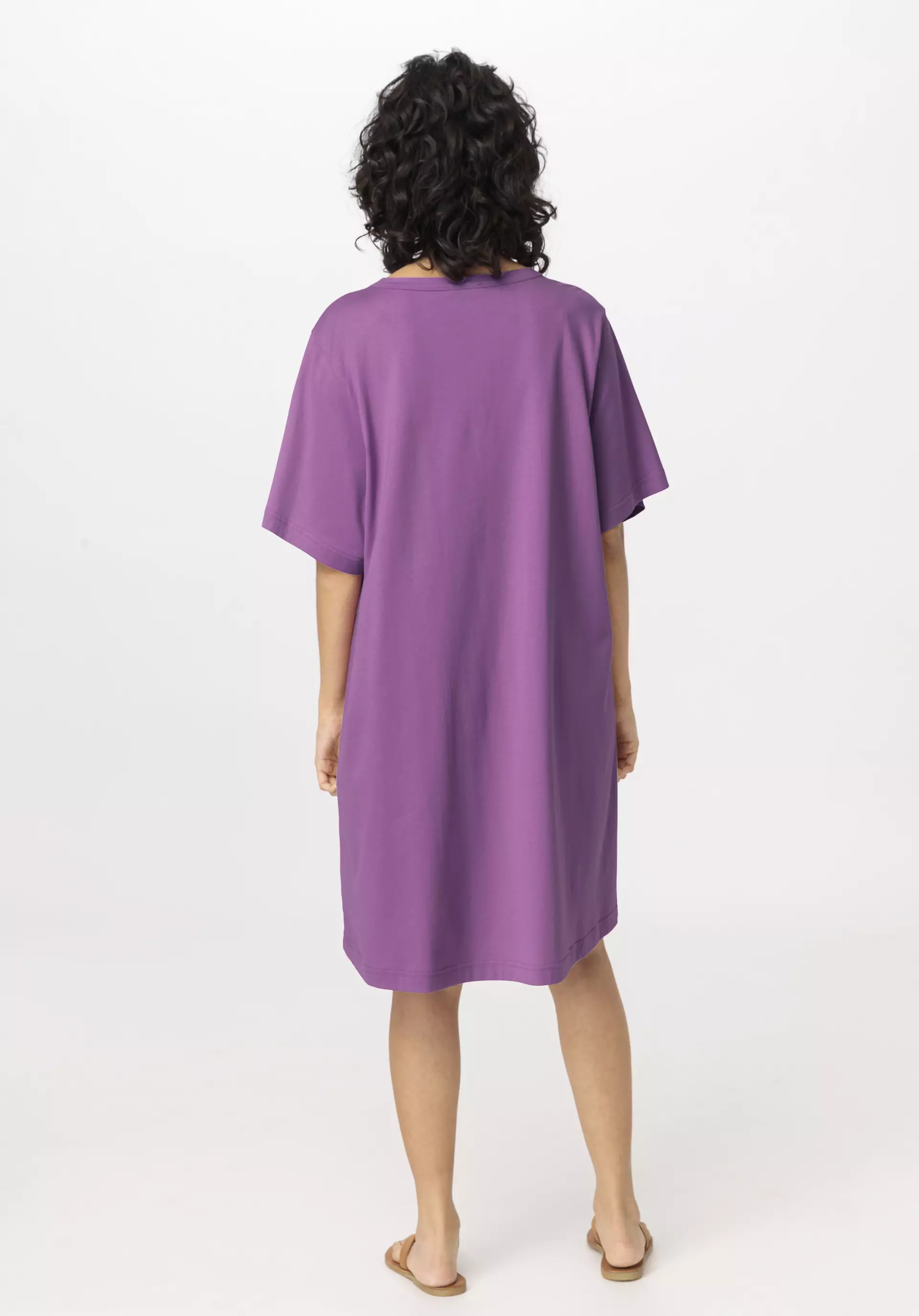 Shirt-Kleid Mini Relaxed aus reiner Bio-Baumwolle - 2