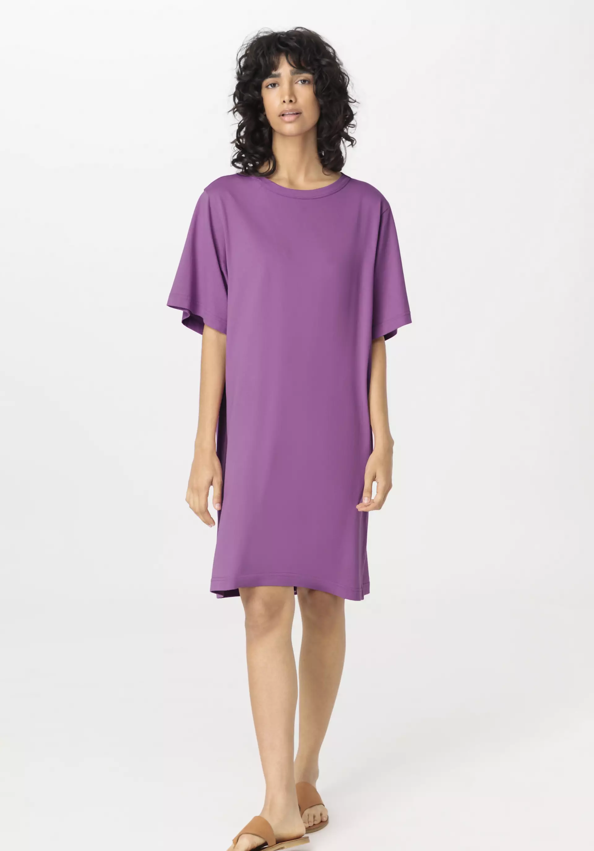 Shirt-Kleid Mini Relaxed aus reiner Bio-Baumwolle - 3
