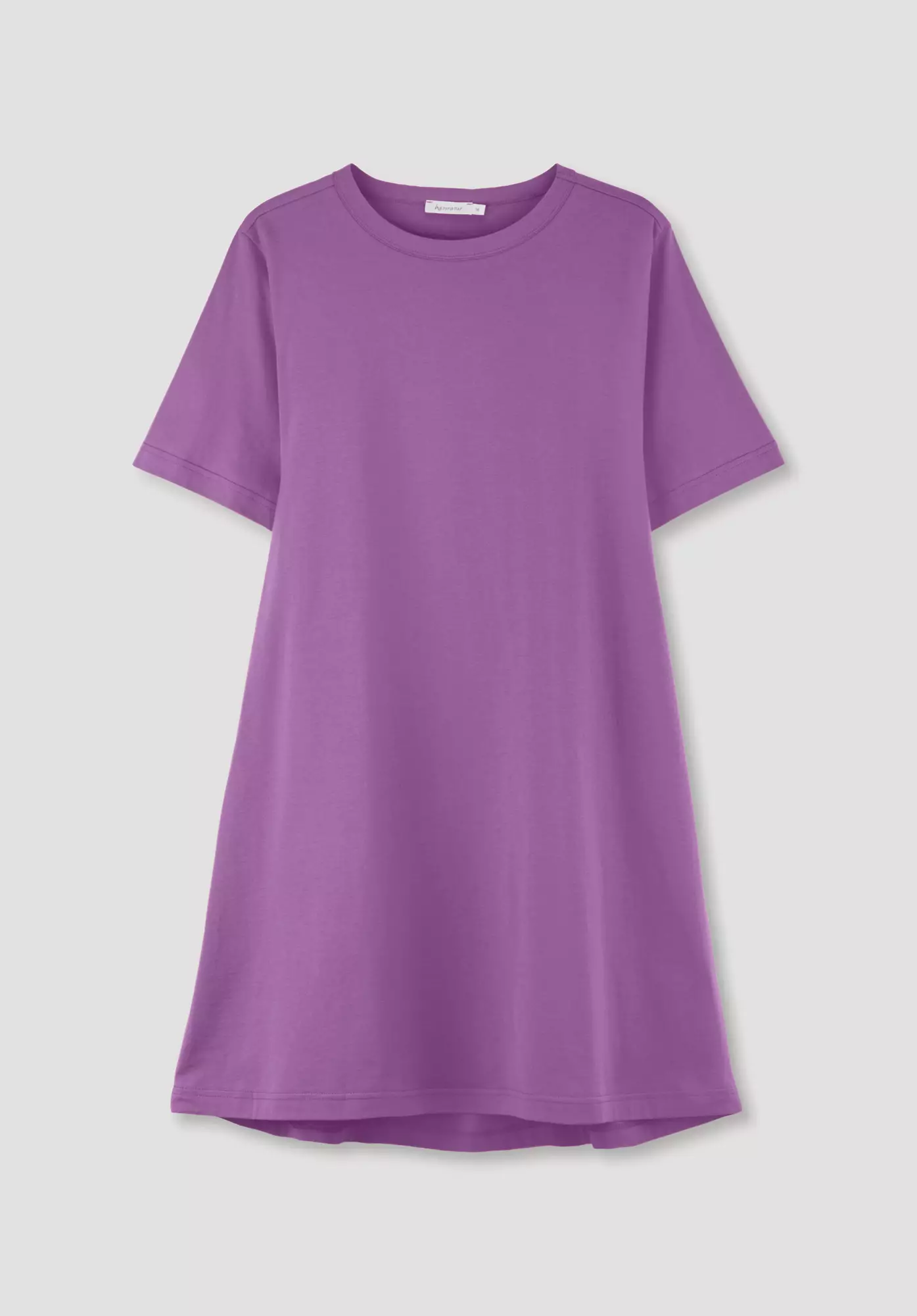 Shirt-Kleid Mini Relaxed aus reiner Bio-Baumwolle - 4