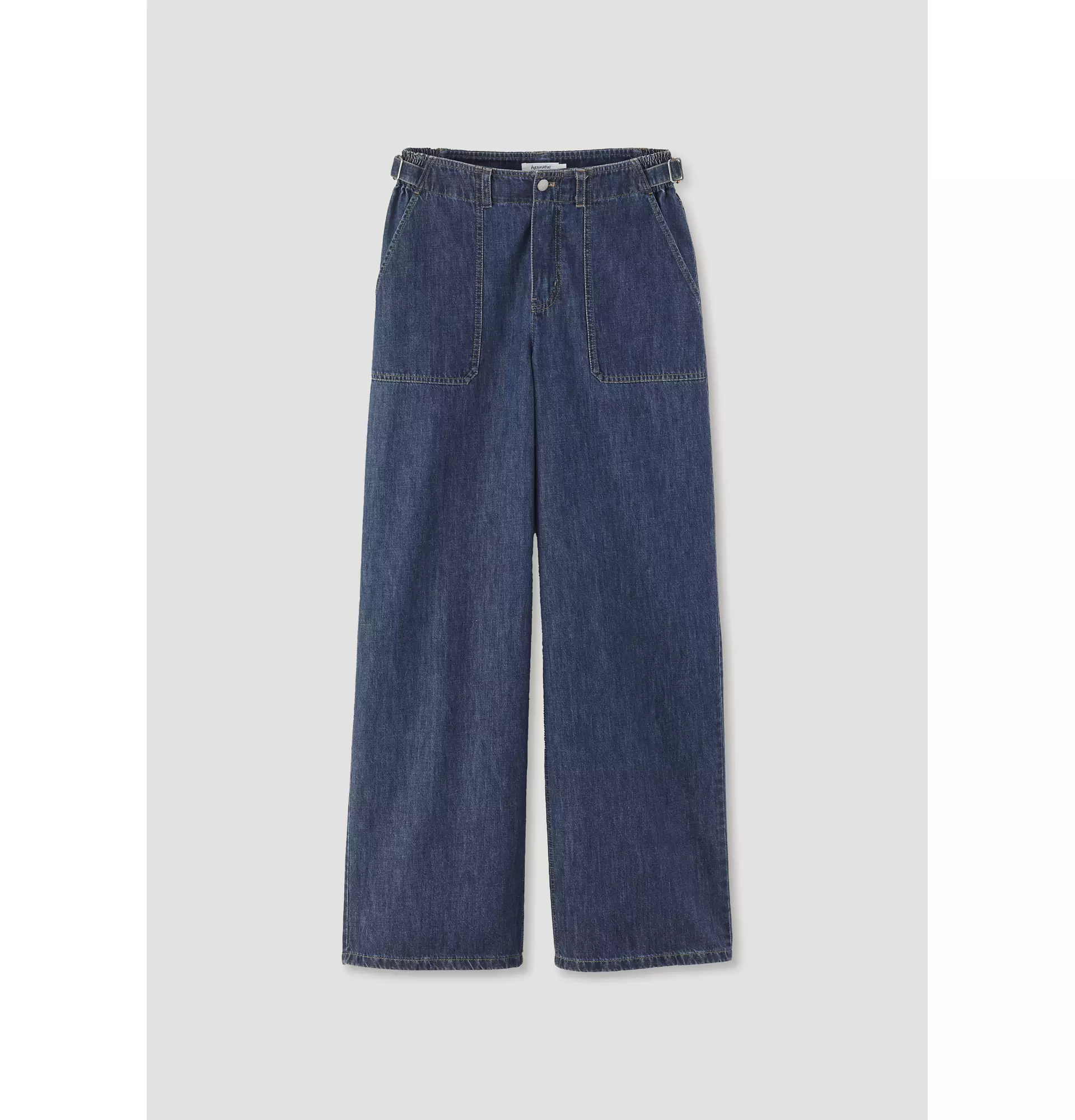 ALVA Mid Rise Wide Leg jeans made of organic denim with kapok - 4