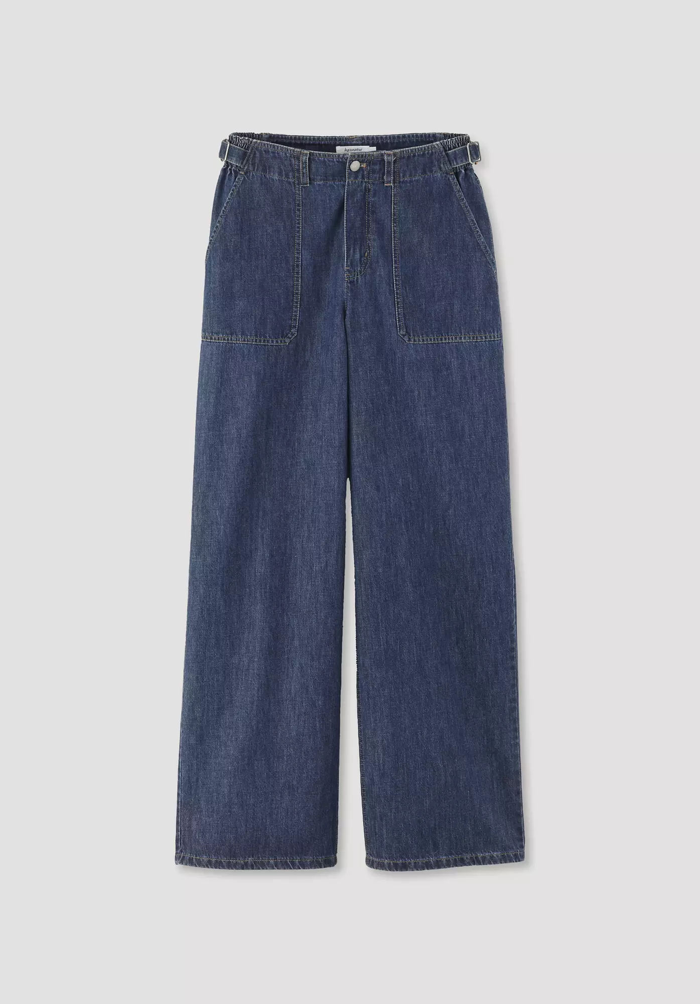 ALVA Mid Rise Wide Leg jeans made of organic denim with kapok - 4