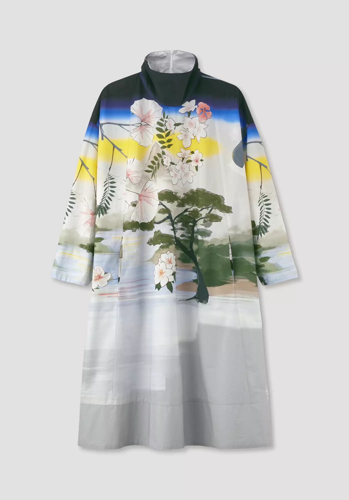 WUNDERKIND X HESSNATUR Kimono-Kleid aus reiner Bio-Baumwolle - 3