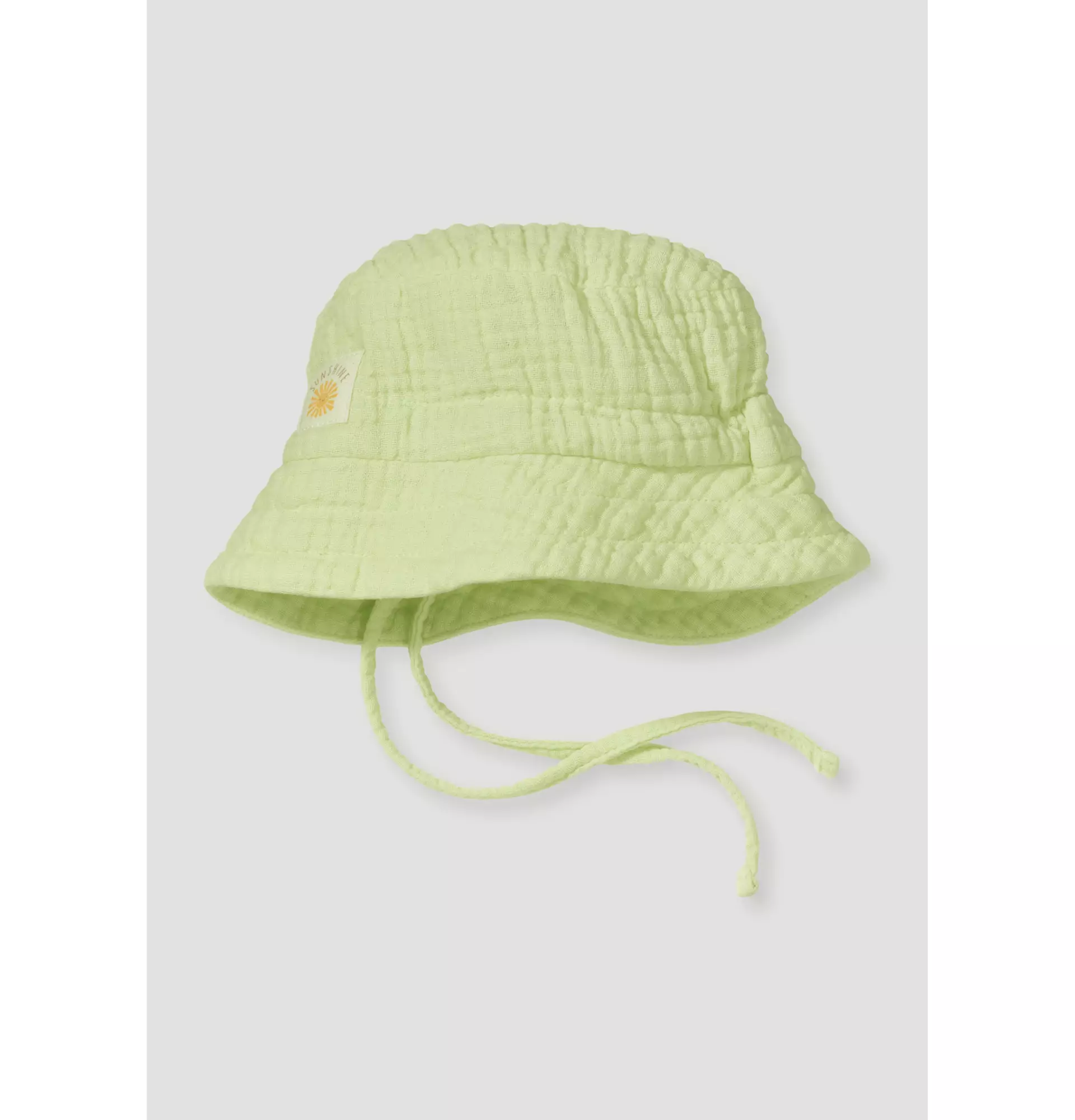 Muslin fishing hat regular made of pure organic cotton - 0