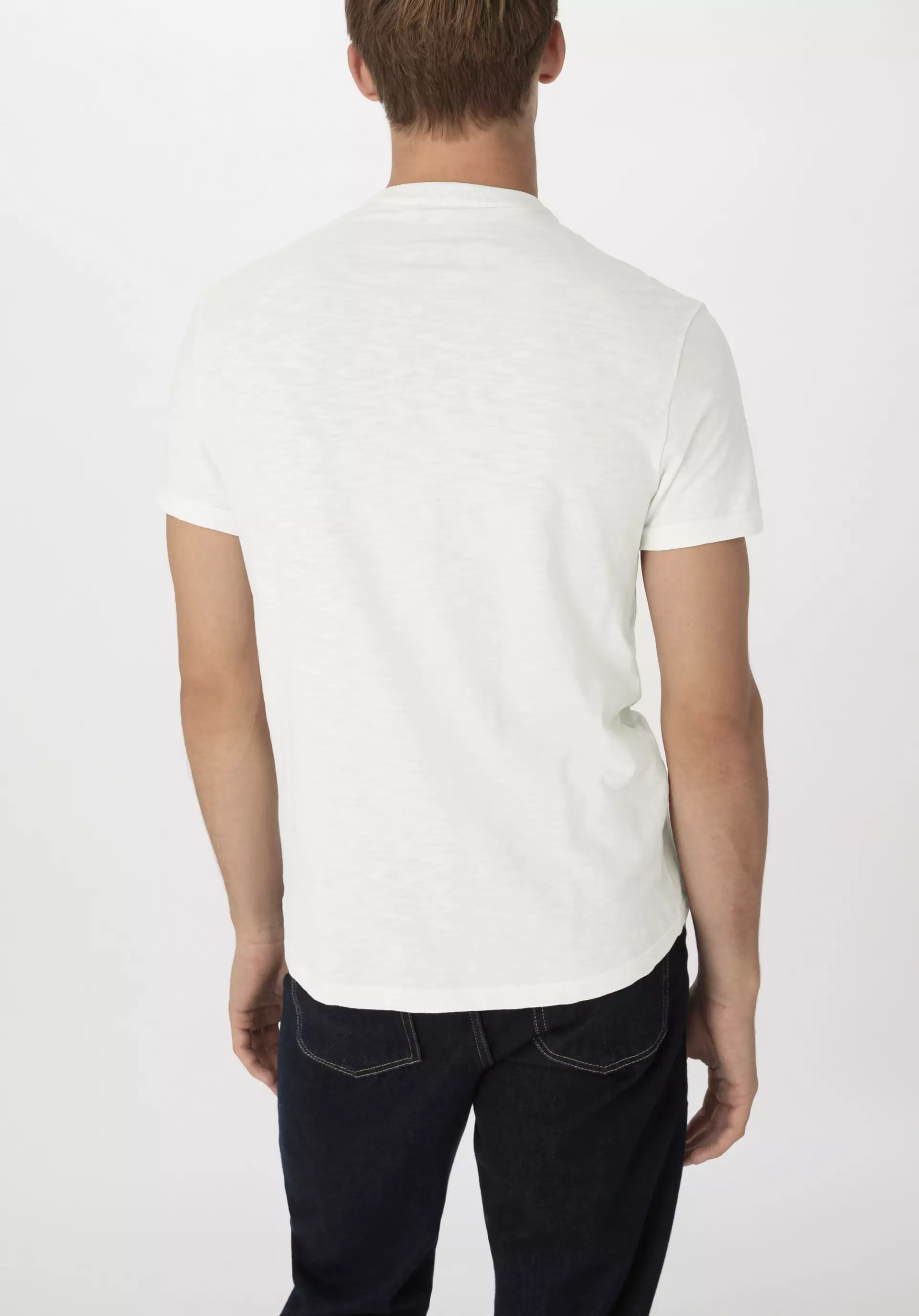 Slub Henley Shirt Regular made from pure organic cotton - 2