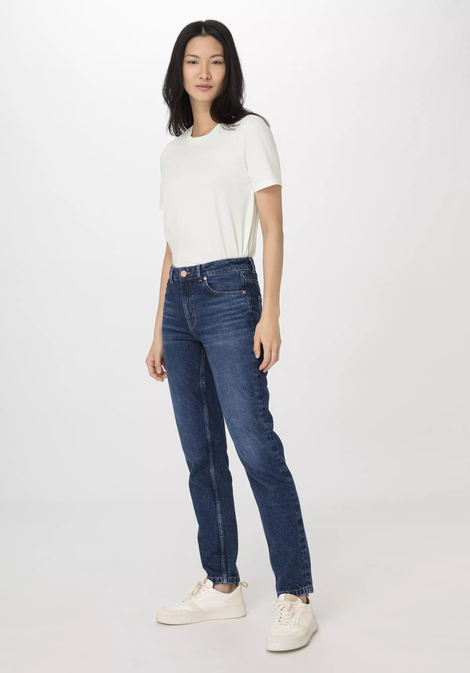 Jeans HANNA High Rise Mom aus reinem Bio-Denim - 0