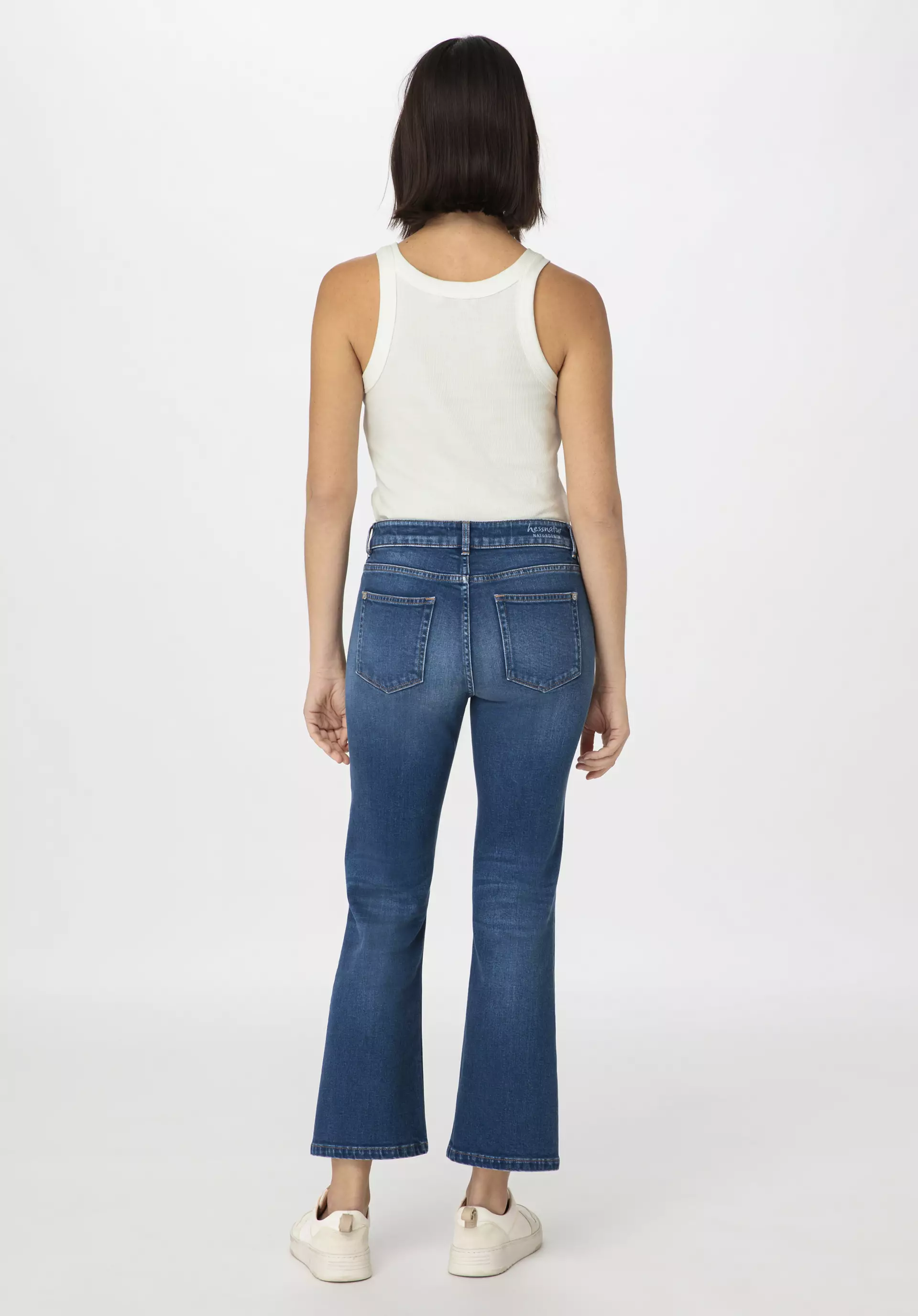 Kick Flared Slim jeans made from organic denim - 1