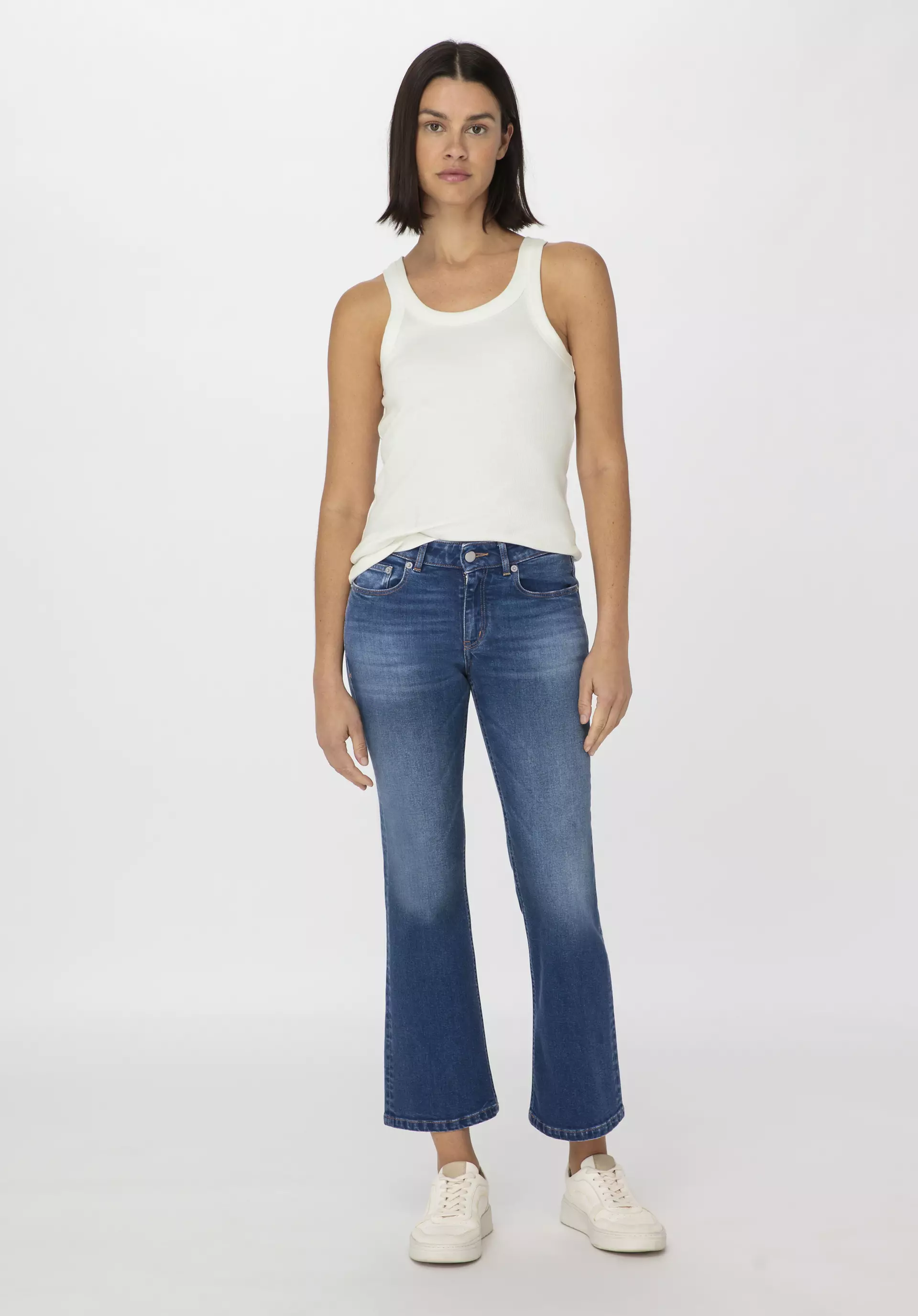 Kick Flared Slim jeans made from organic denim - 3