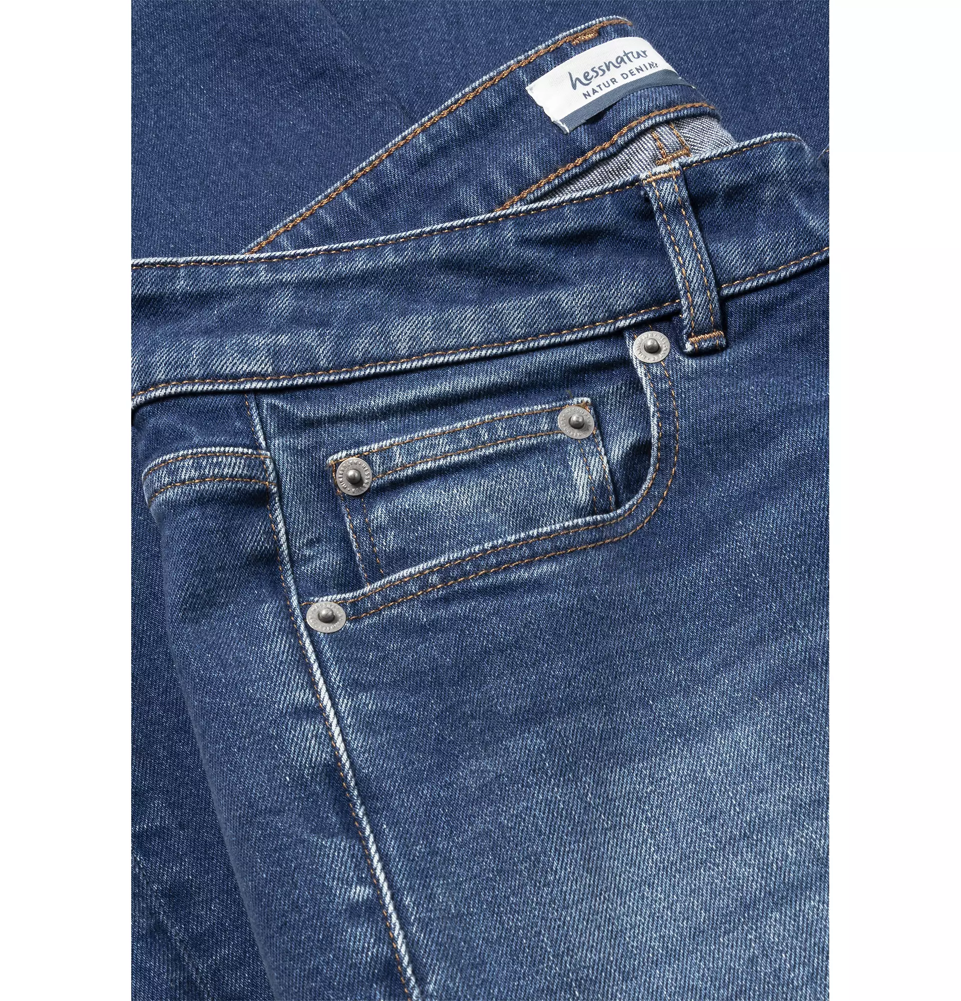 Kick Flared Slim jeans made from organic denim - 5