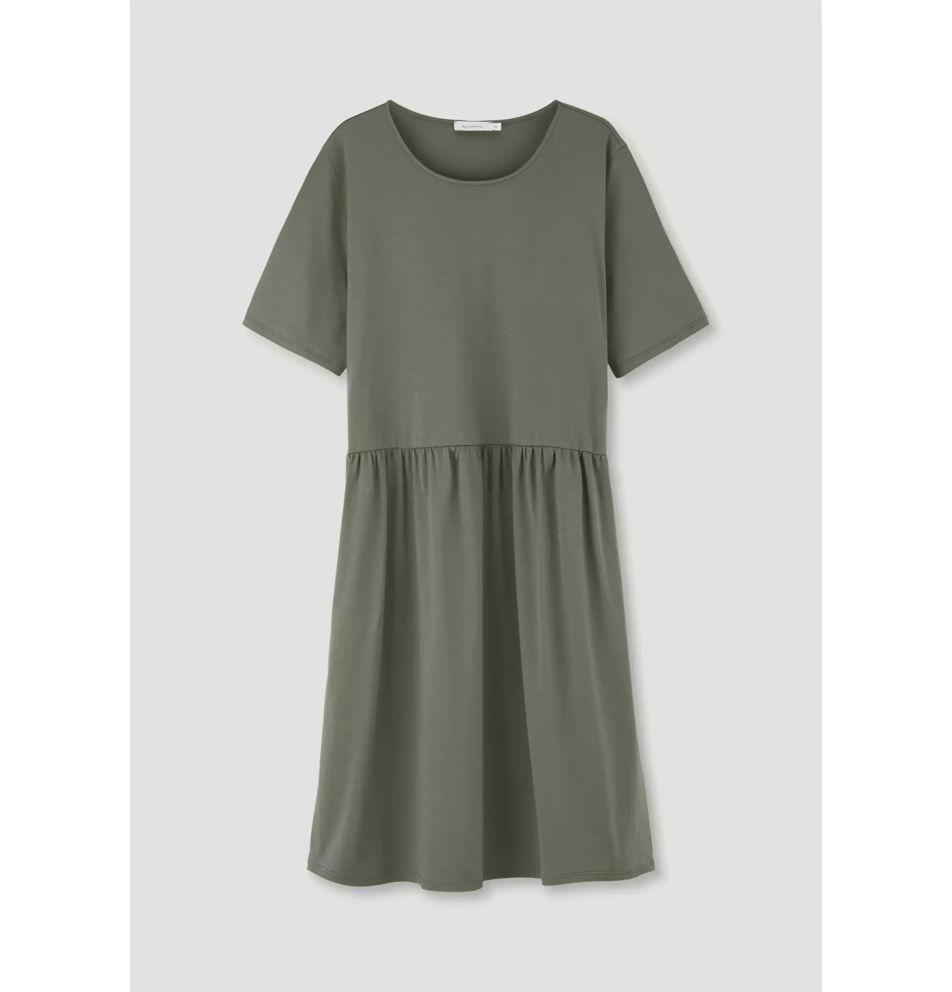 Shirt-Kleid Mini Regular aus reiner Bio-Baumwolle - 4
