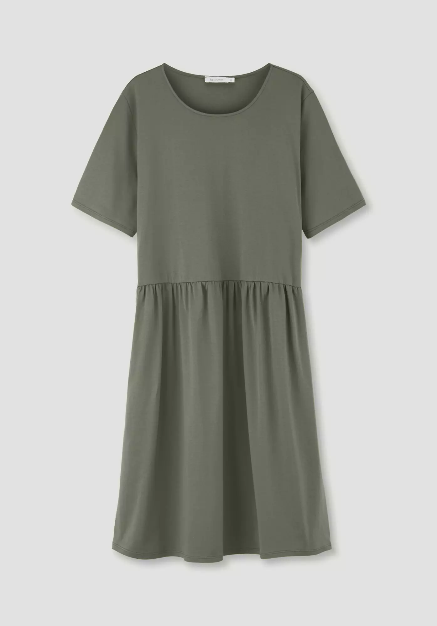 Shirt-Kleid Mini Regular aus reiner Bio-Baumwolle - 4