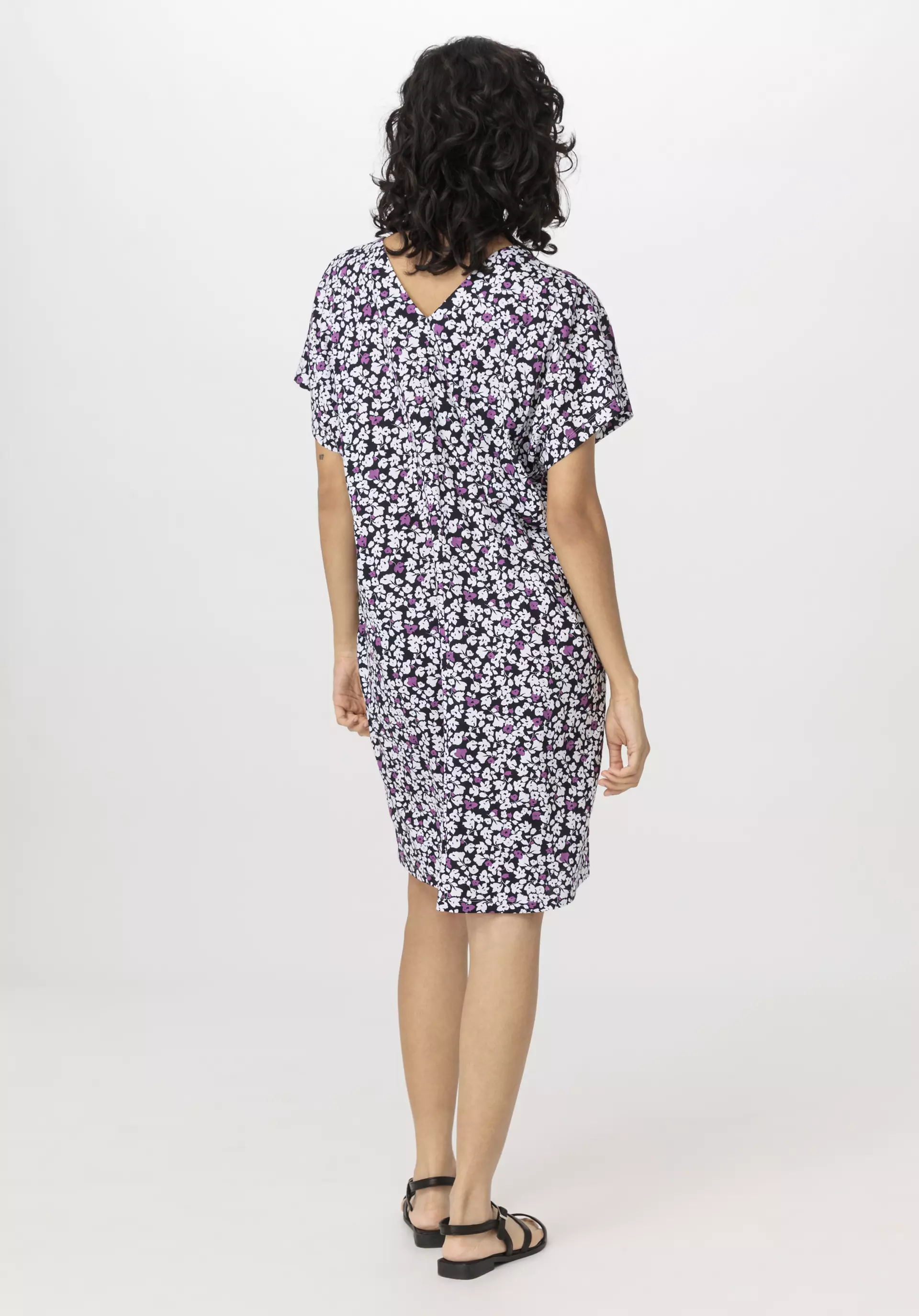Jersey Kleid Mini Relaxed aus reiner Bio-Baumwolle - 1