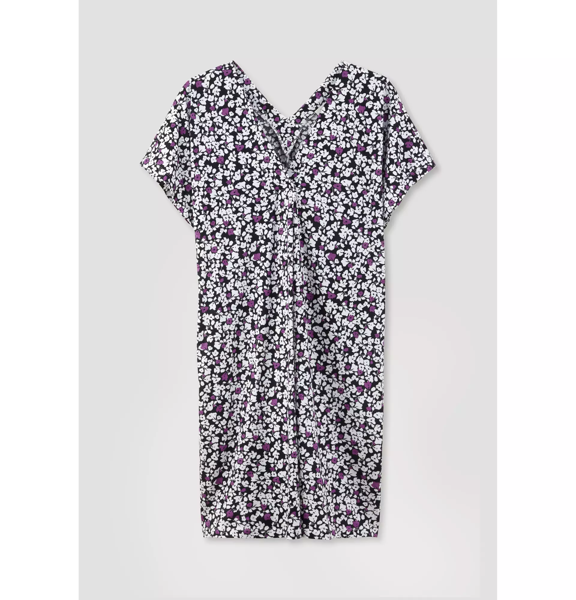 Jersey Kleid Mini Relaxed aus reiner Bio-Baumwolle - 4