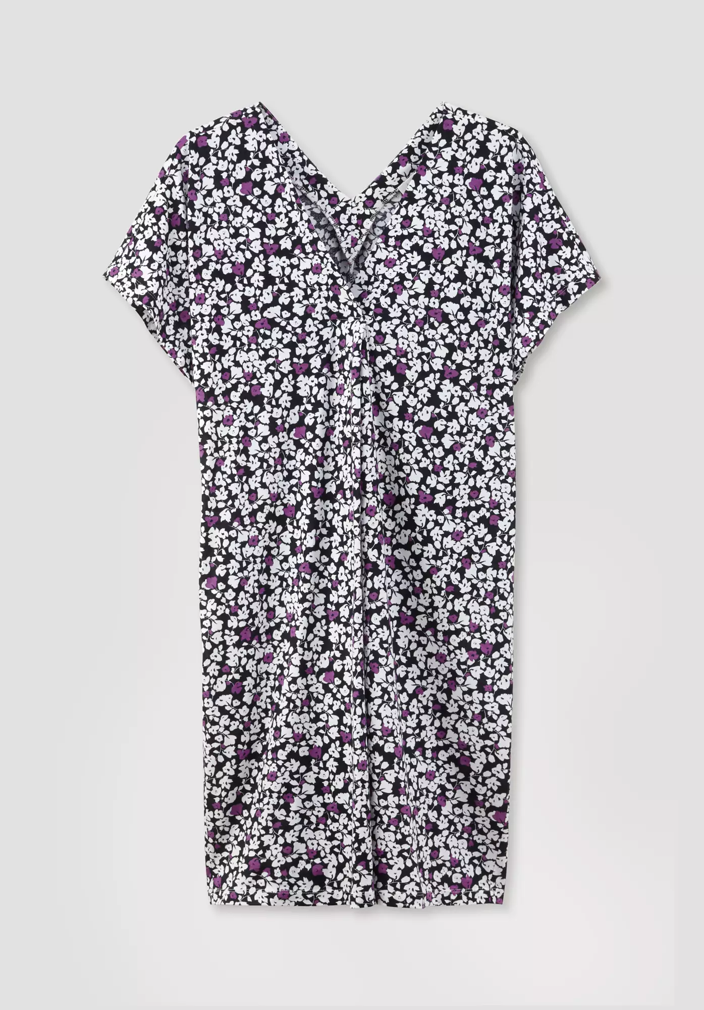 Jersey Kleid Mini Relaxed aus reiner Bio-Baumwolle - 4