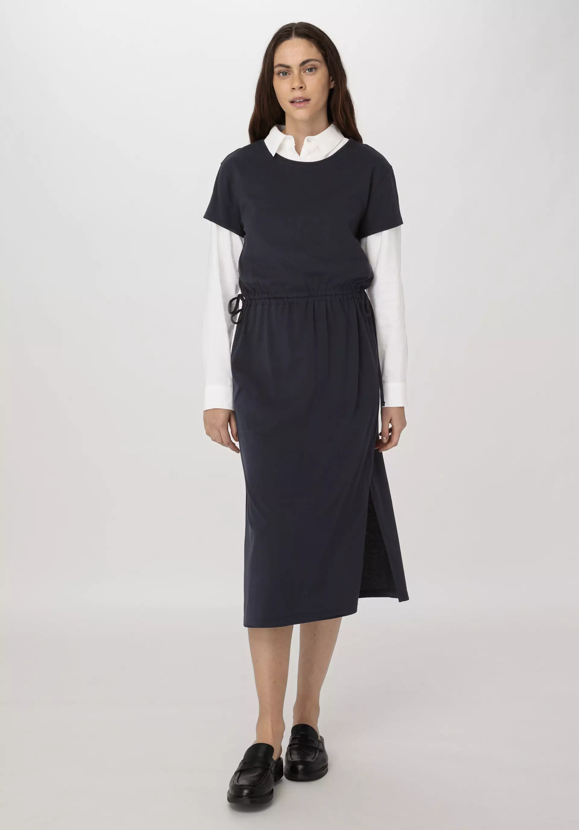 Jersey Kleid Midi Regular aus reiner Bio-Baumwolle - 3