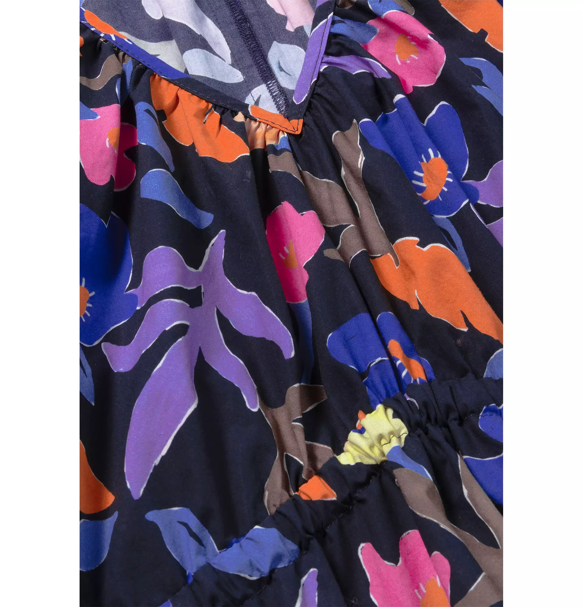Popeline Kleid Midi Oversize aus reiner Bio-Baumwolle - 5
