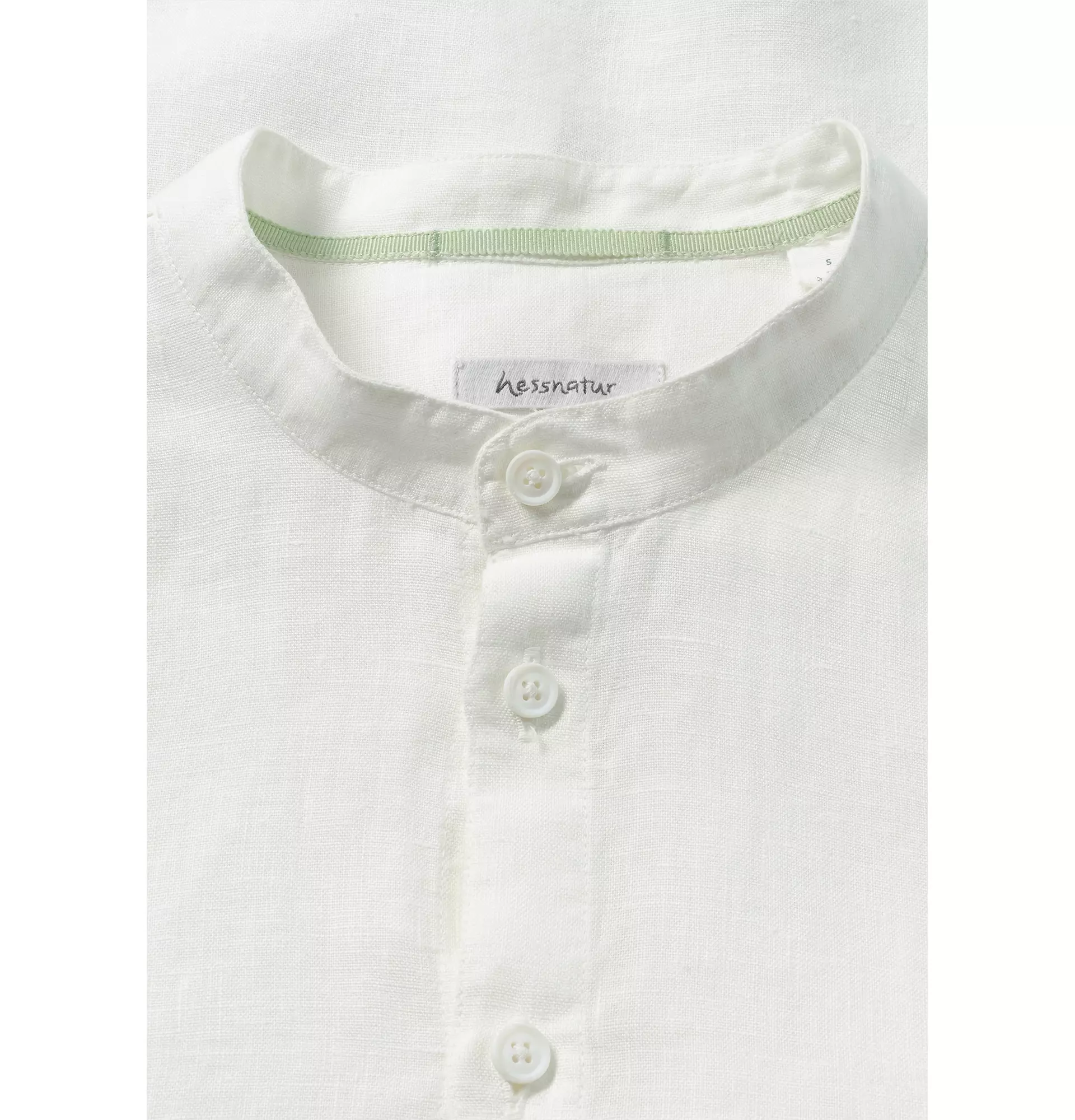 Regular shirt made of pure linen - 5
