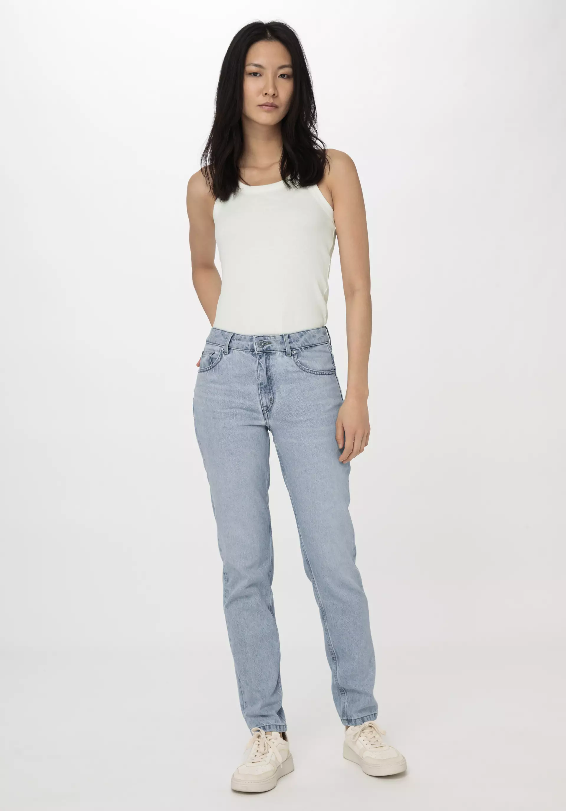 Jeans HANNA High Rise Mom aus reinem Bio-Denim - 0