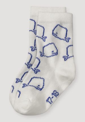 Socke mit Motiv aus Bio-Baumwolle