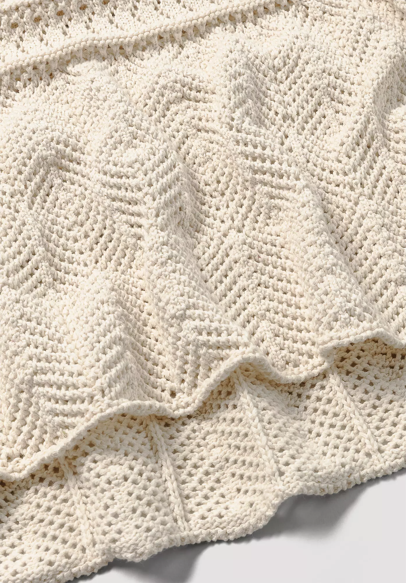 Strickkleid Crochet Midi Slim aus reiner Bio-Baumwolle - 5