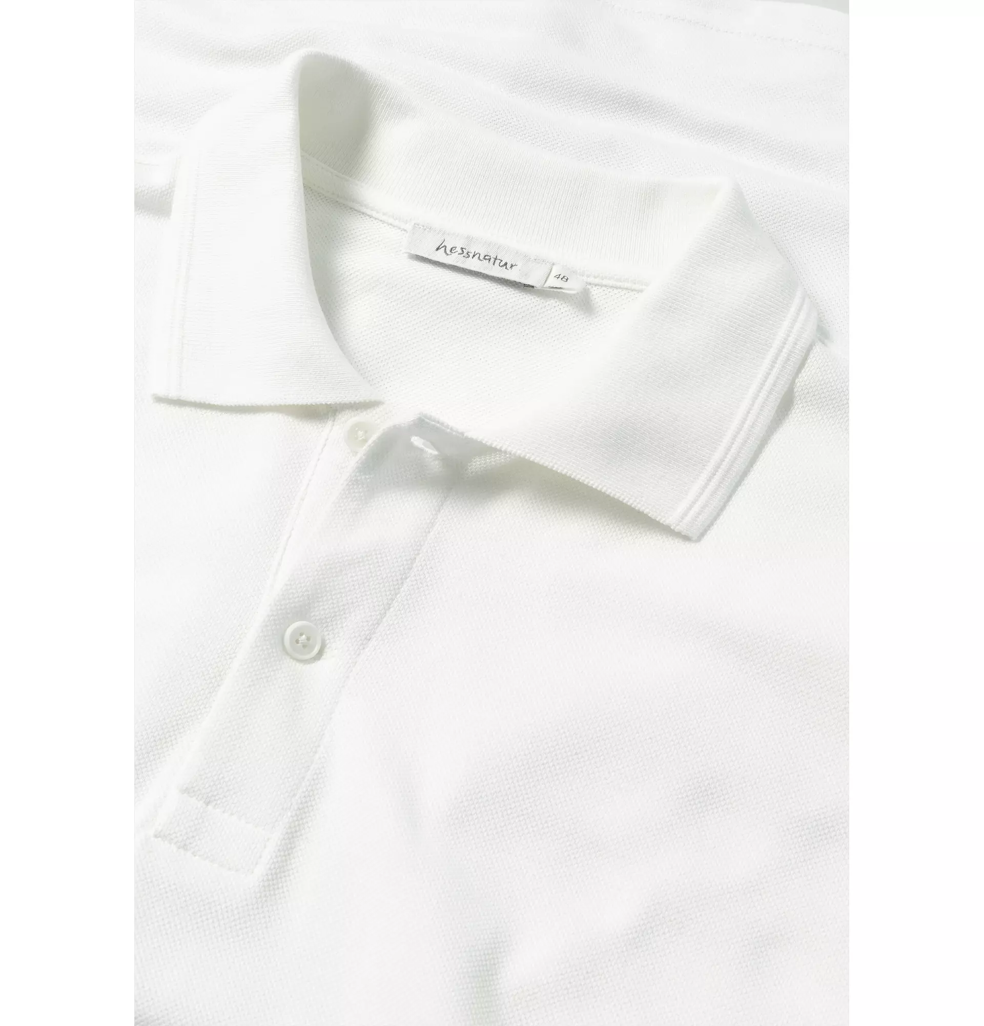 Zwirn Polo Shirt Regular aus reiner Bio-Baumwolle - 5