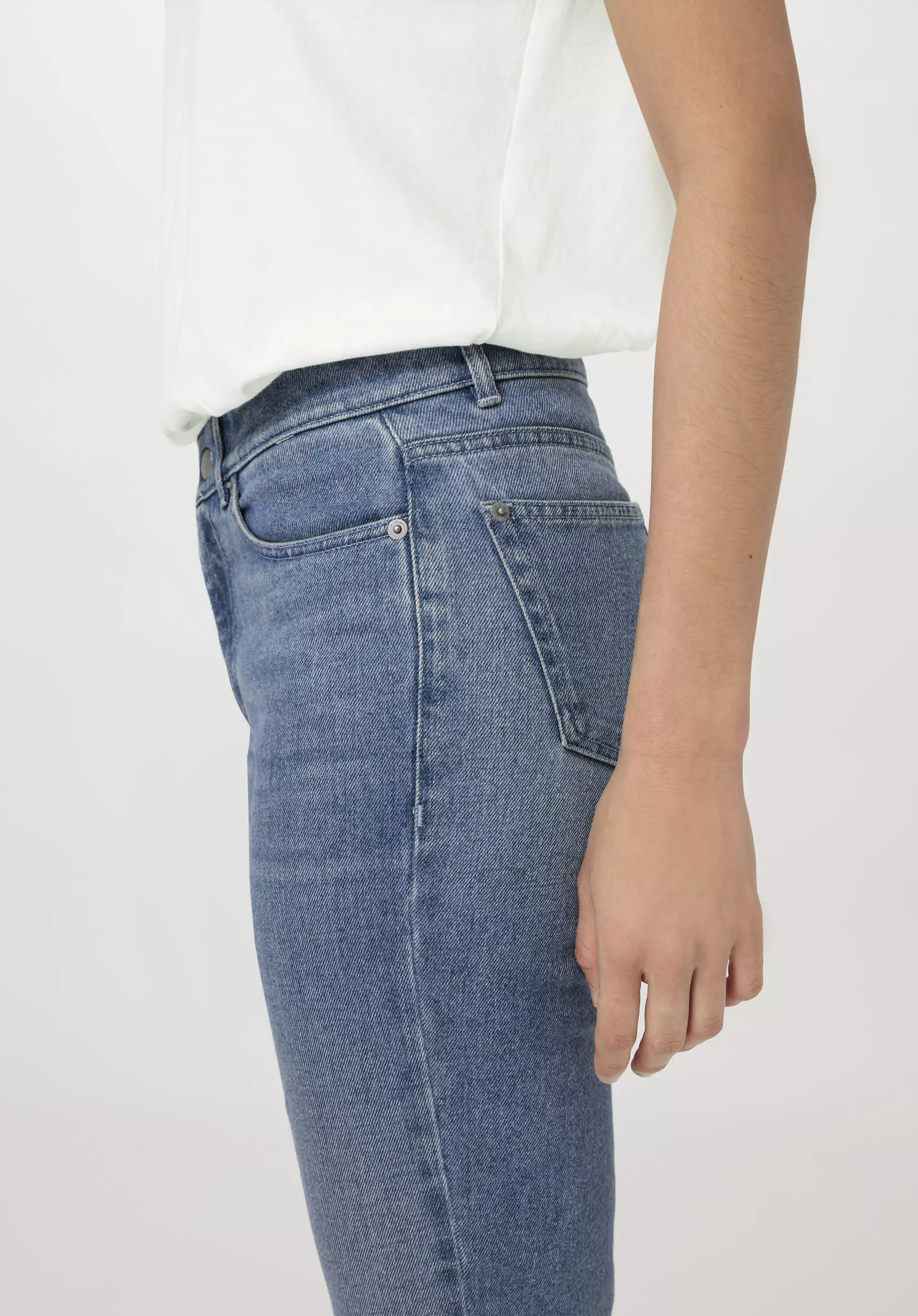 Jeans BEA High Rise Straight Cropped aus Bio-Denim - 3