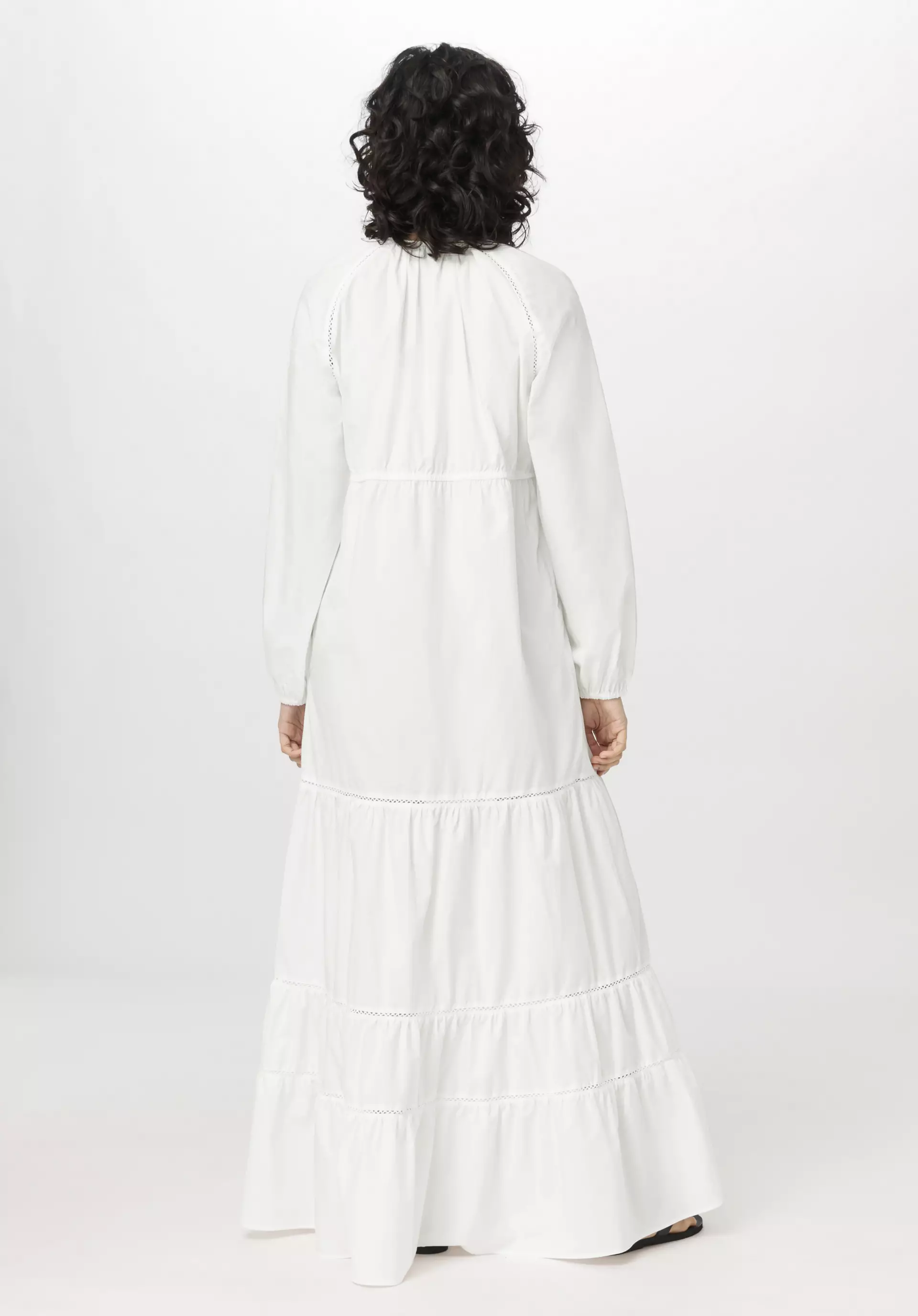 Brushed Popeline Kleid Maxi Relaxed aus reiner Bio-Baumwolle - 2