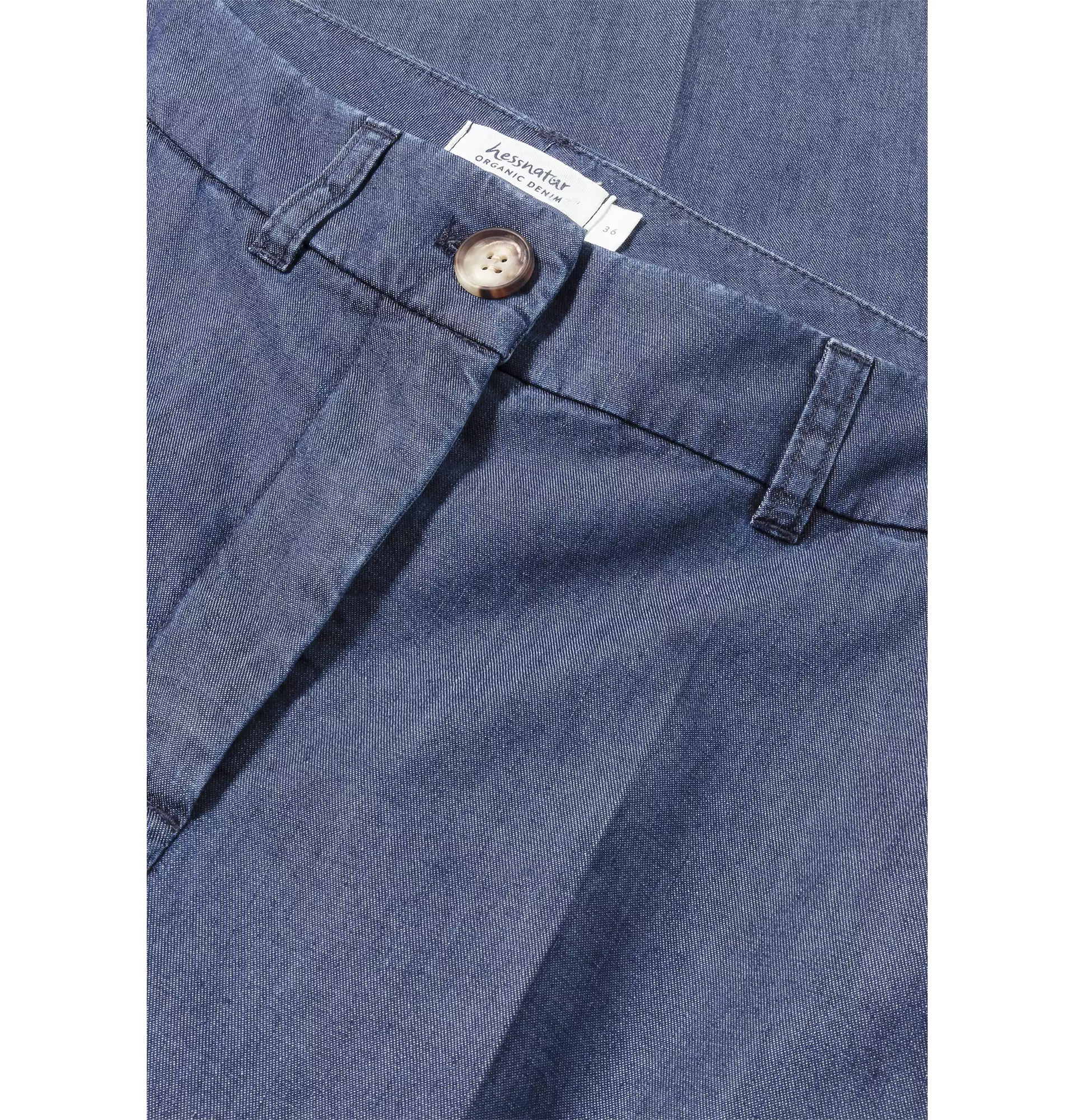 Jeans Culotte Regular made from pure organic denim - 5