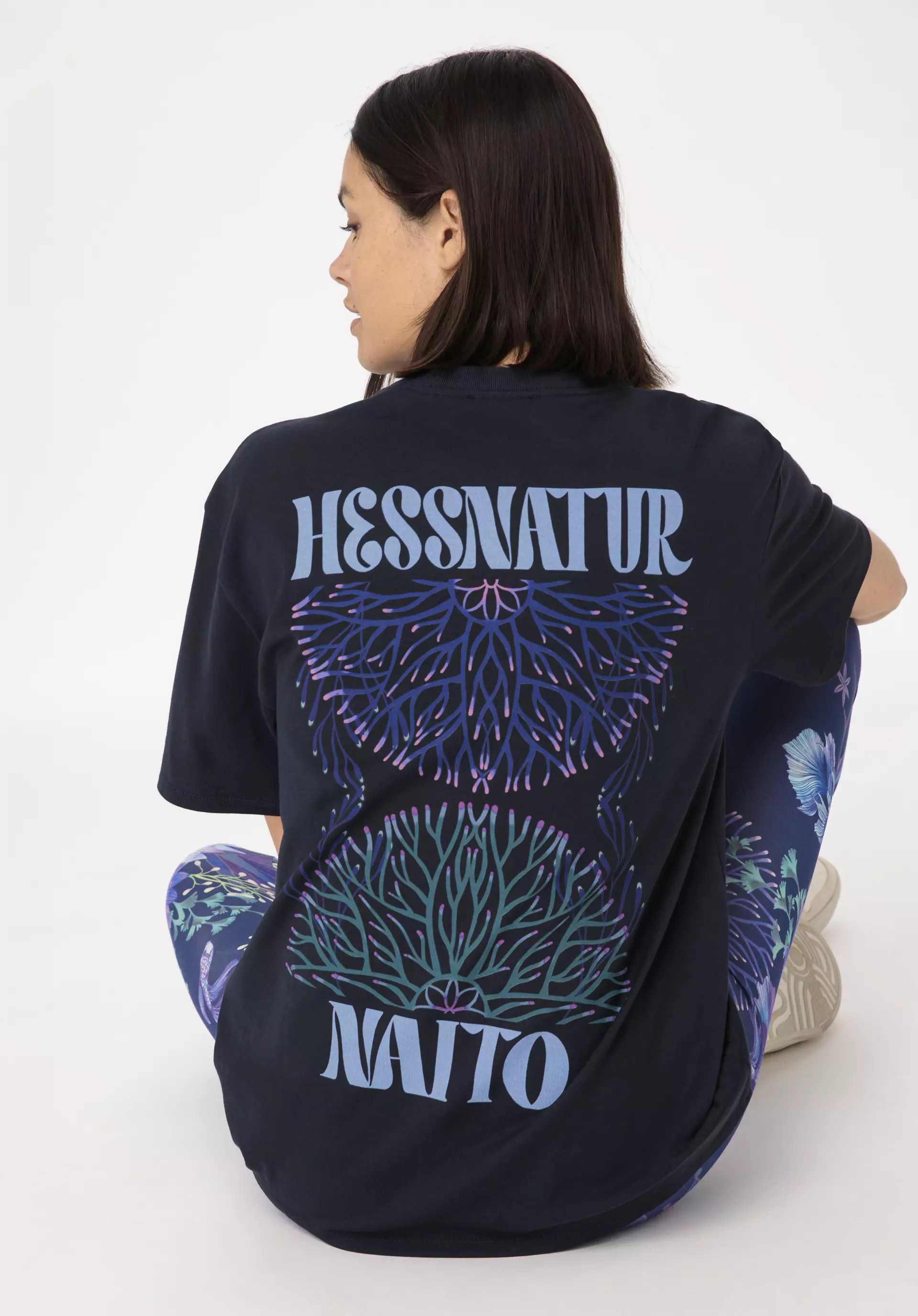 NAITO X HESSNATUR Heavy T-Shirt Relaxed aus reiner Bio-Baumwolle - 0