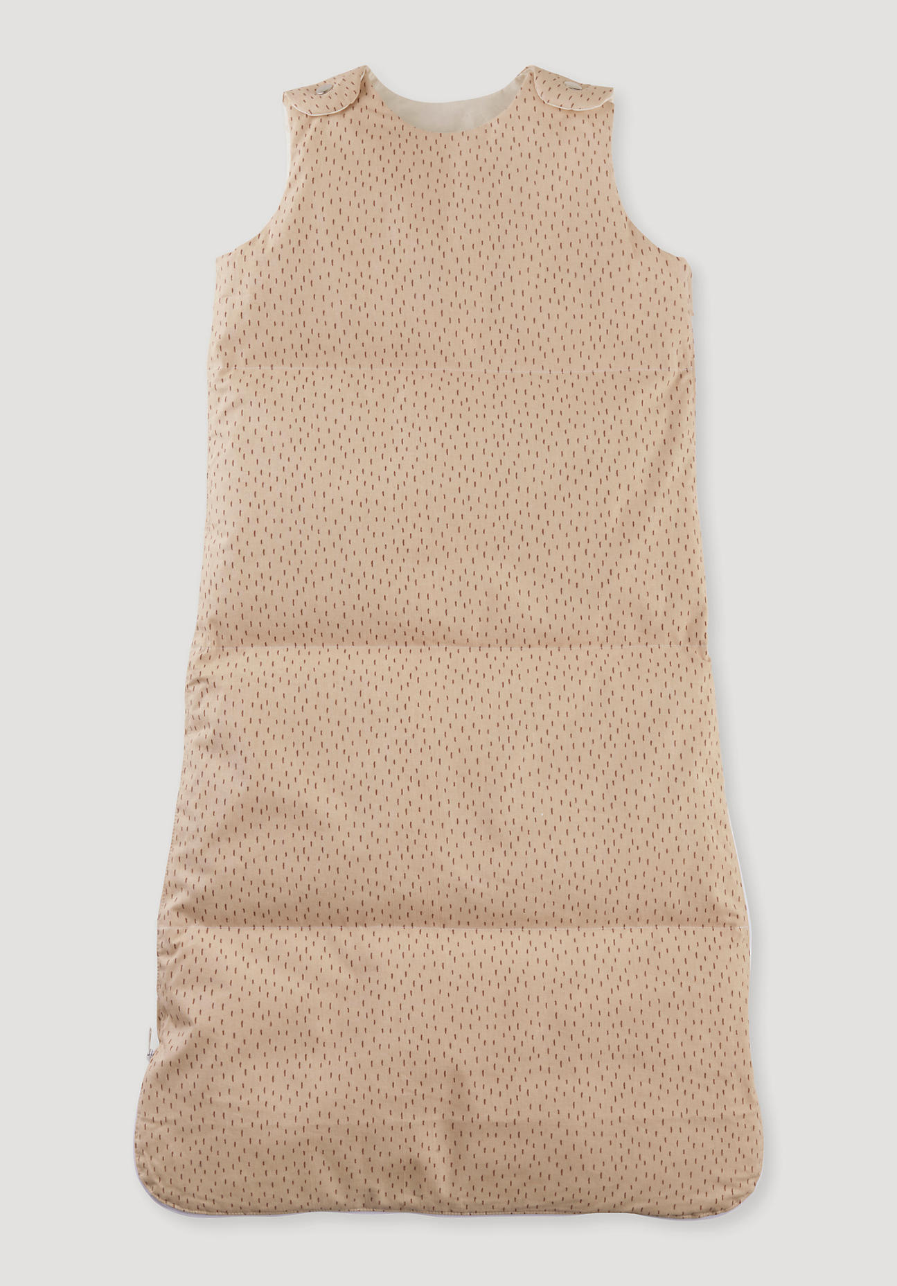 hessnatur Baby Daunen-Schlafsack – beige – Größe 110cm 96 g
