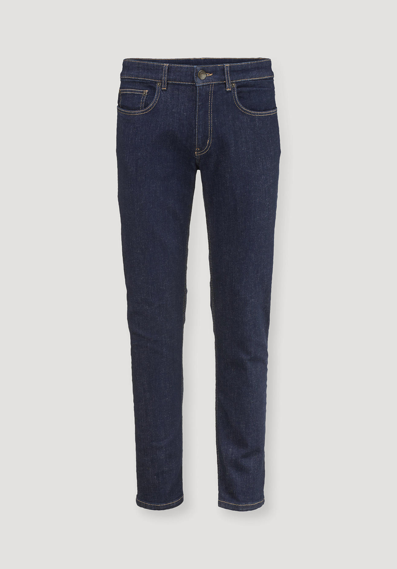 hessnatur Herren Jeans Ben Straight Fit aus Bio-Denim – blau – Größe 33/30