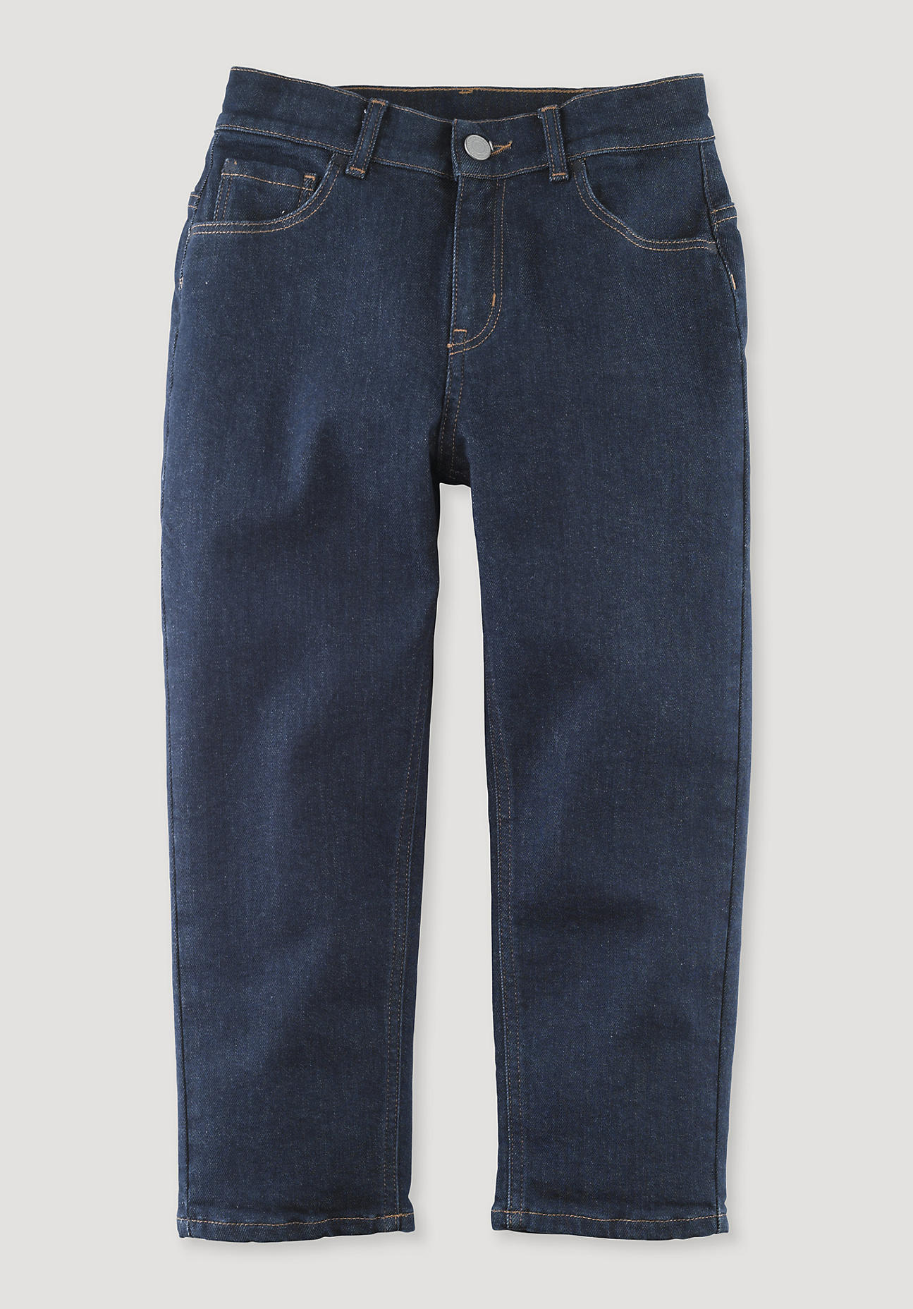 hessnatur Kinder Jeans aus COREVA™ Bio-Denim - blau Größe 98