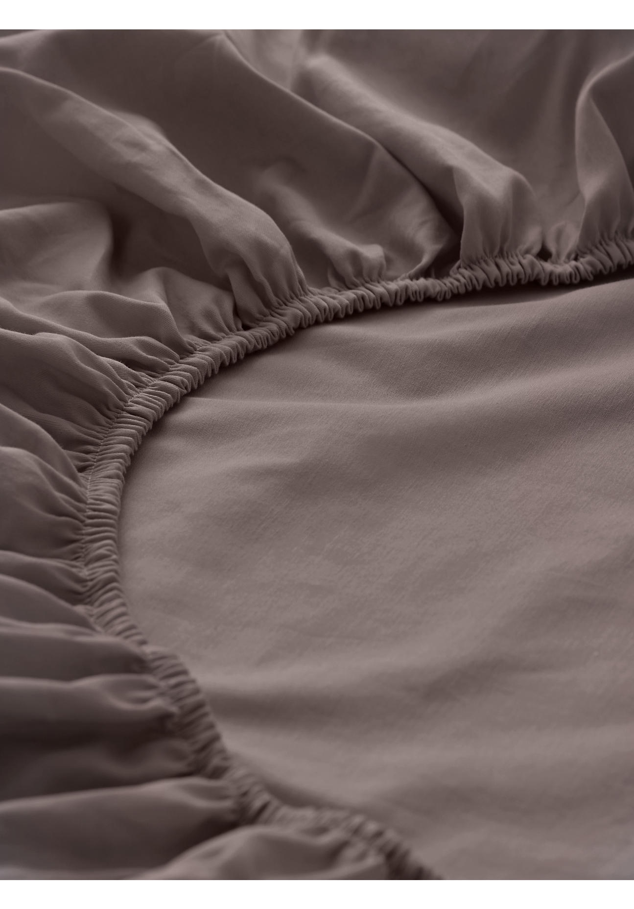hessnatur Jersey-Spannbetttuch aus Bio-Baumwolle - braun - Größe 90-100x200 cm
