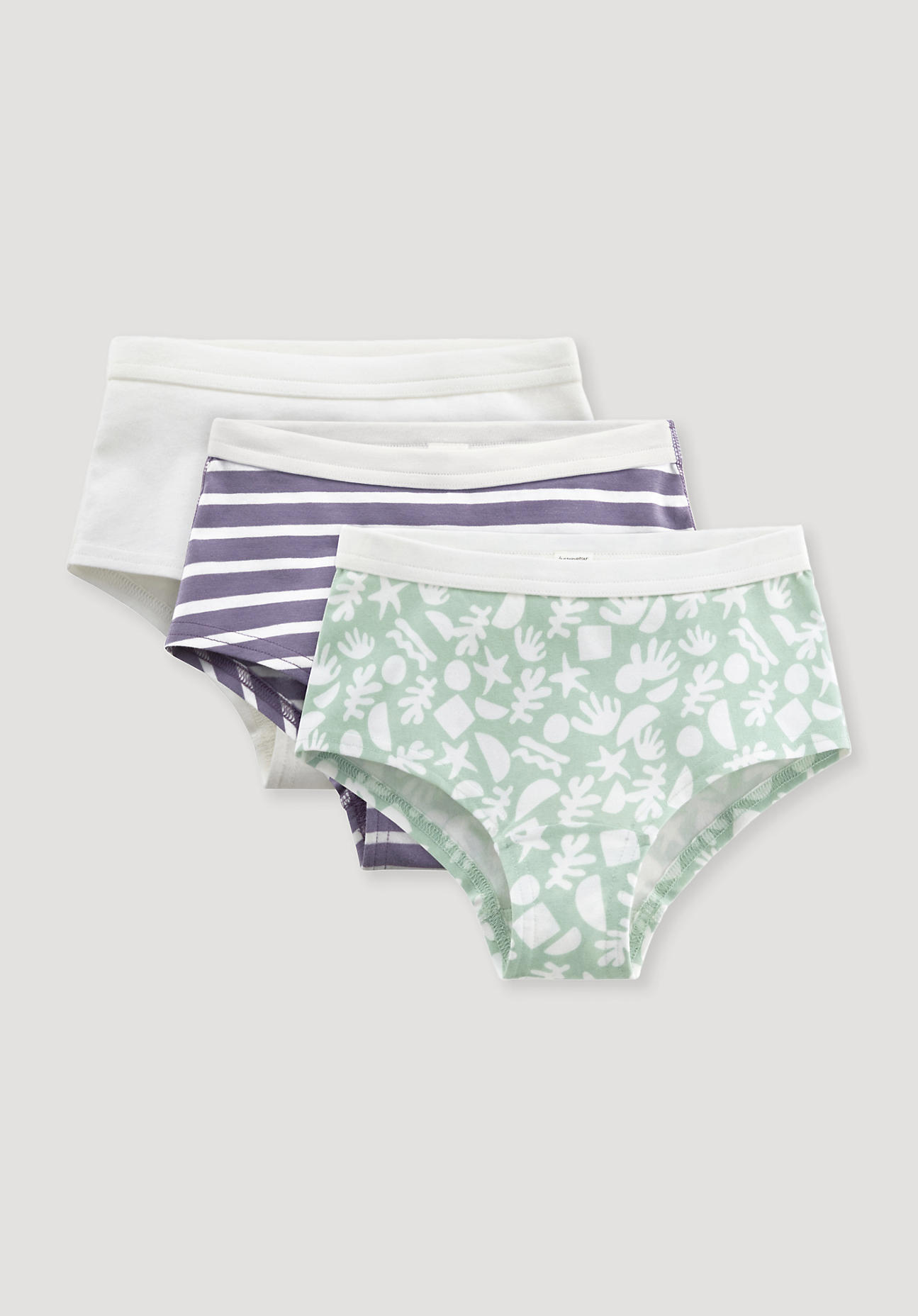 hessnatur Kinder Mädchen Panty Regular Cut aus Bio-Baumwolle - lila Größe 134/140