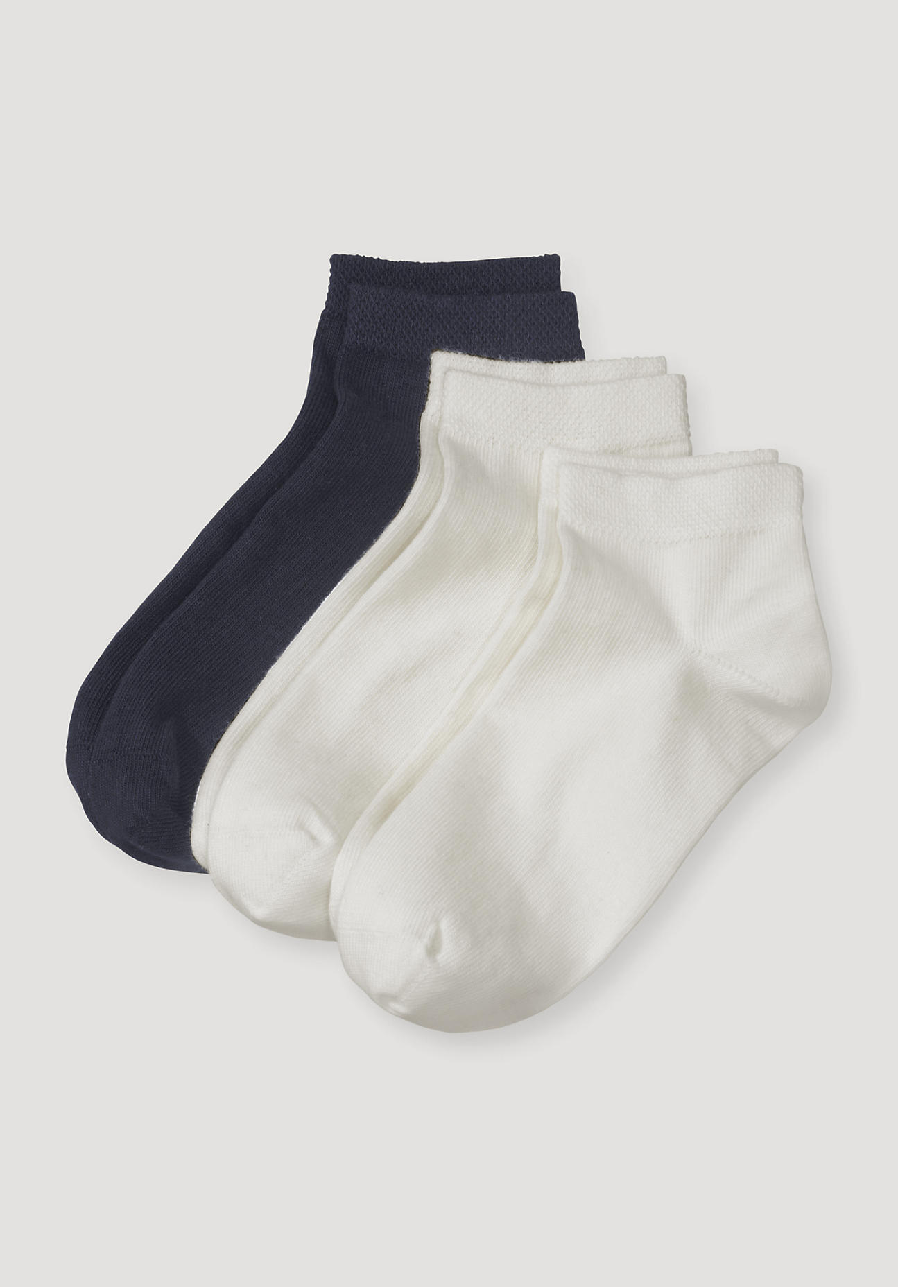 hessnatur Kinder Sneaker Socke aus Bio-Baumwolle - blau Größe 39-42