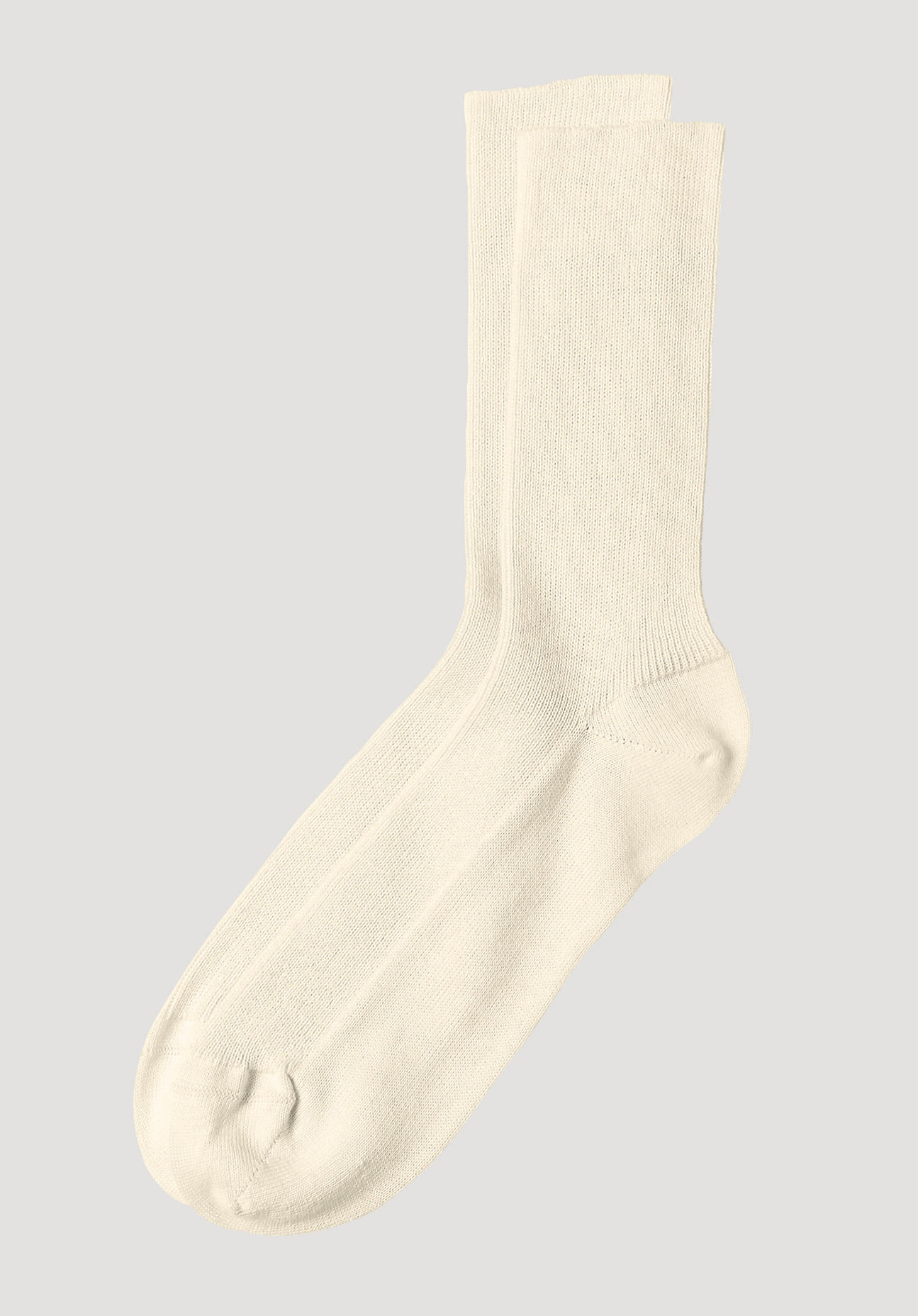 hessnatur Socken aus Bio-Baumwolle - naturfarben Grösse44/45