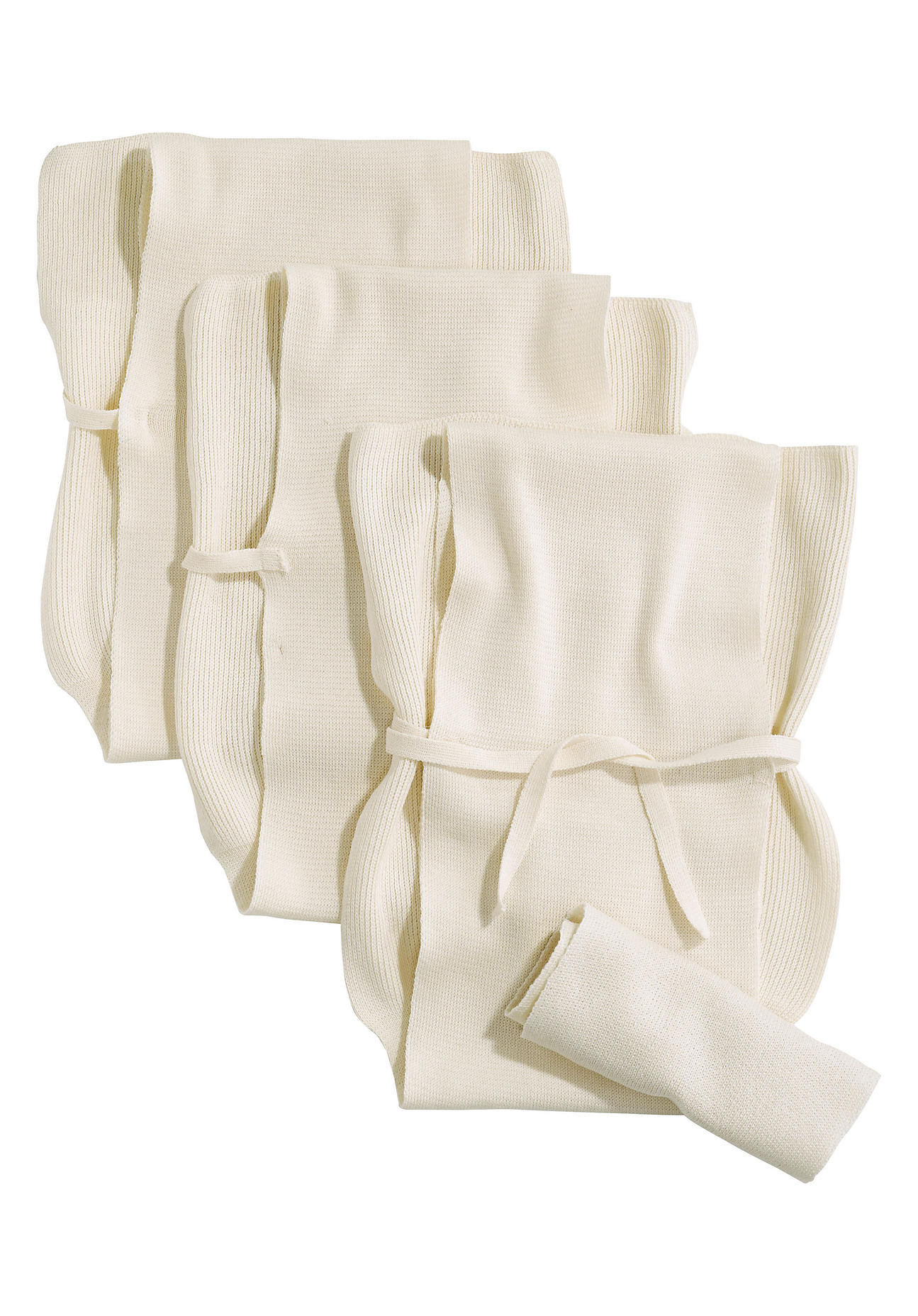 Strickwindel im 3er pack aus reiner bio baumwolle 50370 01 7
