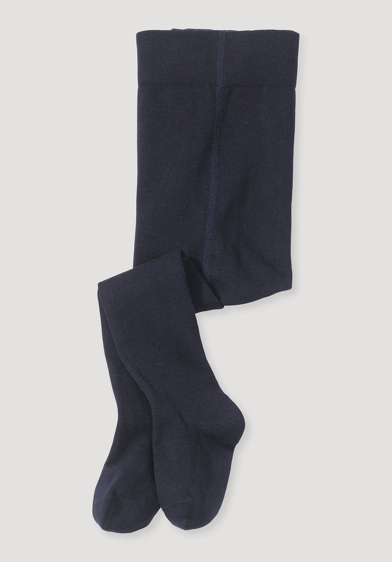 hessnatur Baby Strumpfhose aus Bio-Baumwolle - blau - Größe 74/80