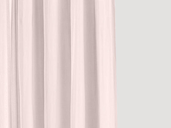 Curtain Marc with pleated band made of pure organic cotton