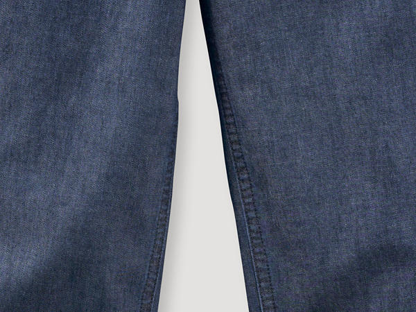 Denim pants made from pure organic cotton