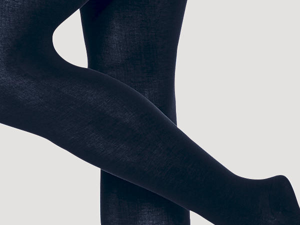 Fine tights made of organic cotton